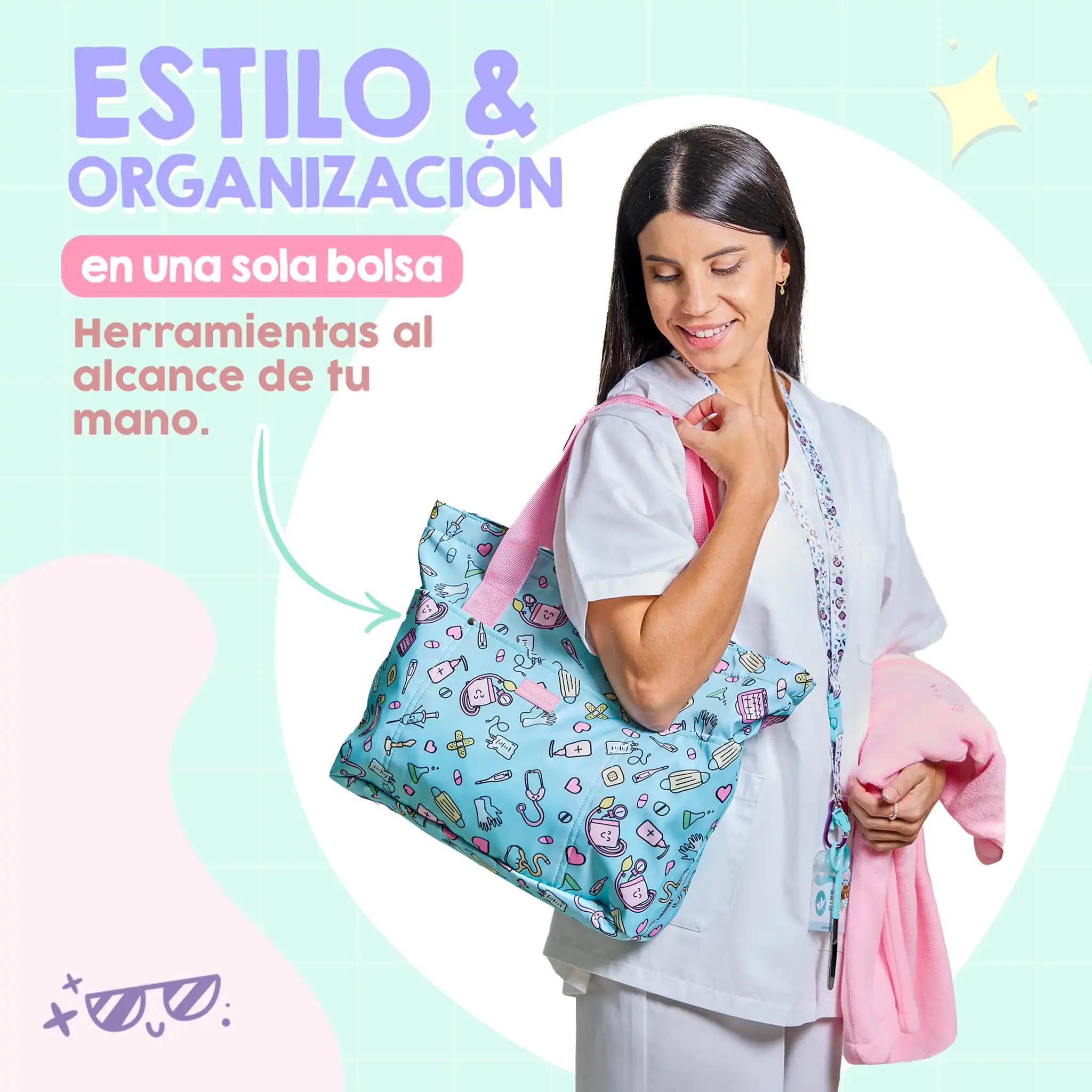 Bolso Aqua Instrumentos