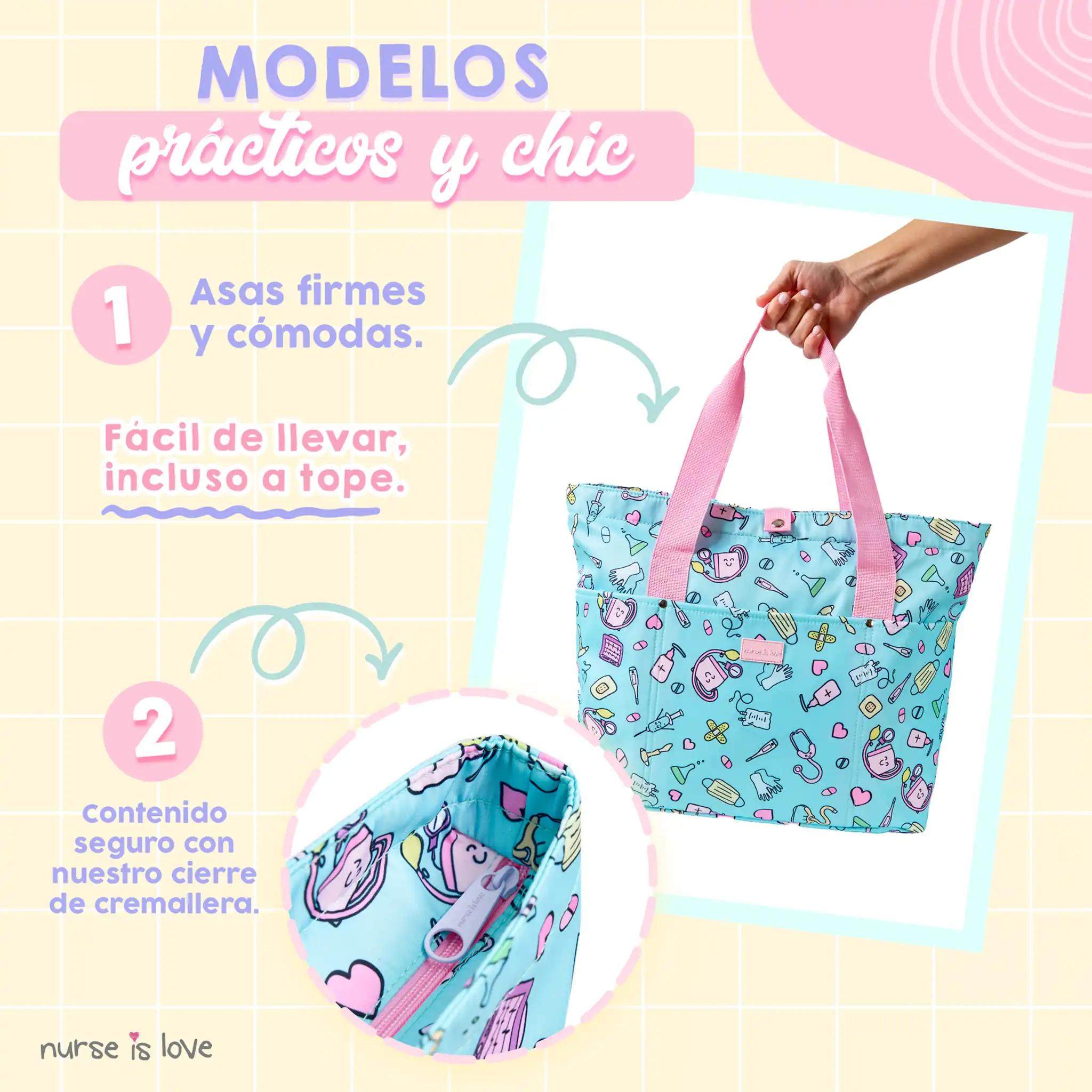 Bolso Aqua Instrumentos