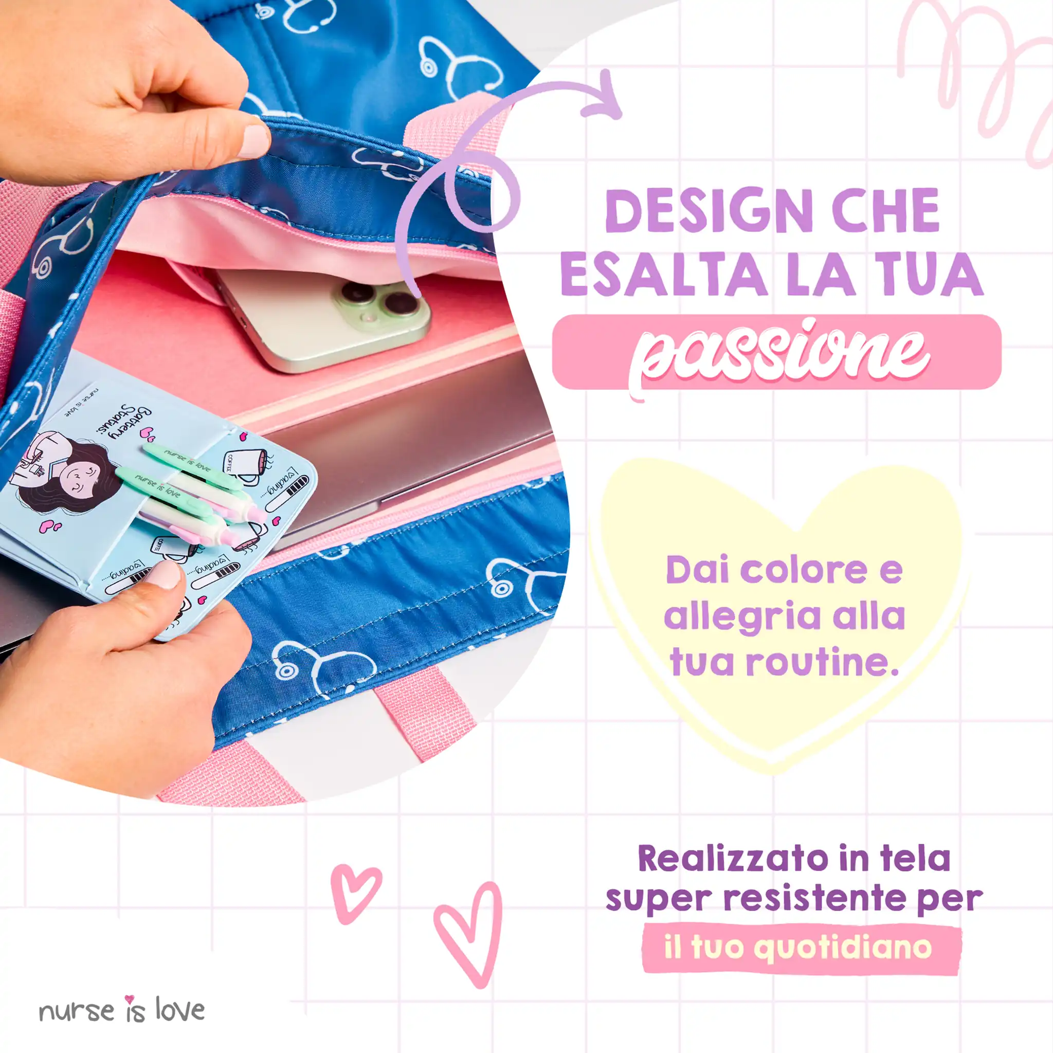 Borsa Donna Blu