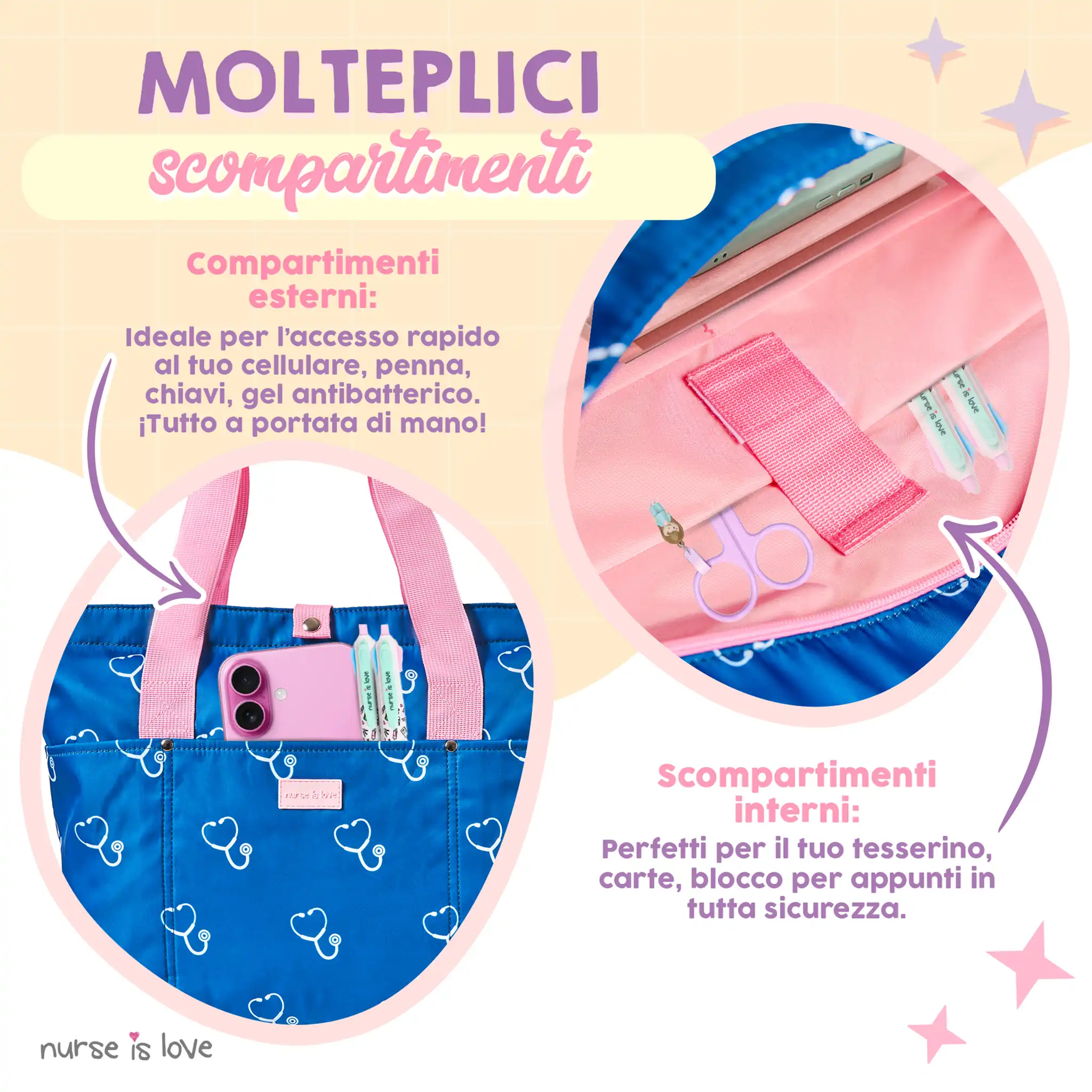 Borsa Donna Blu