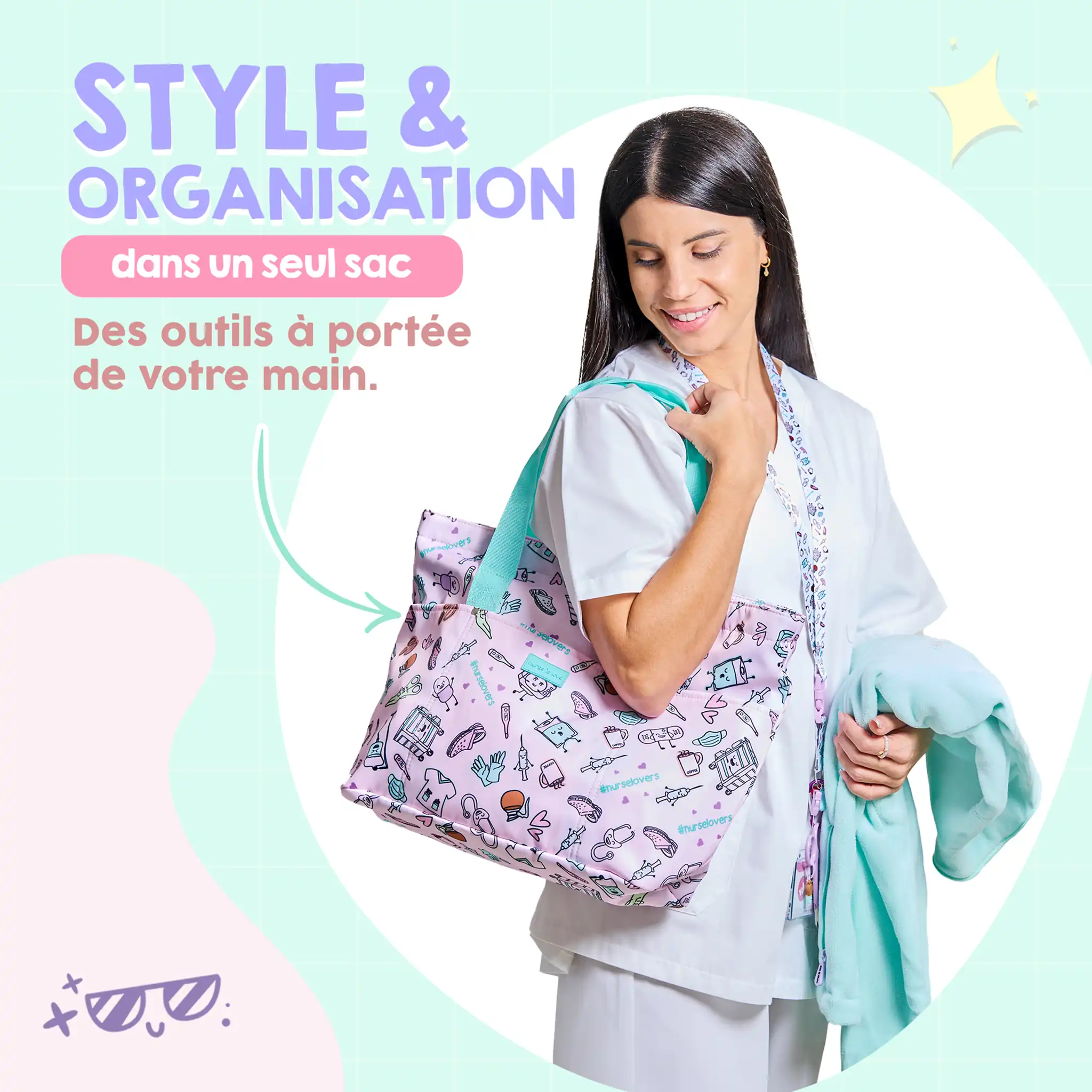 Sac Femme Violet Café