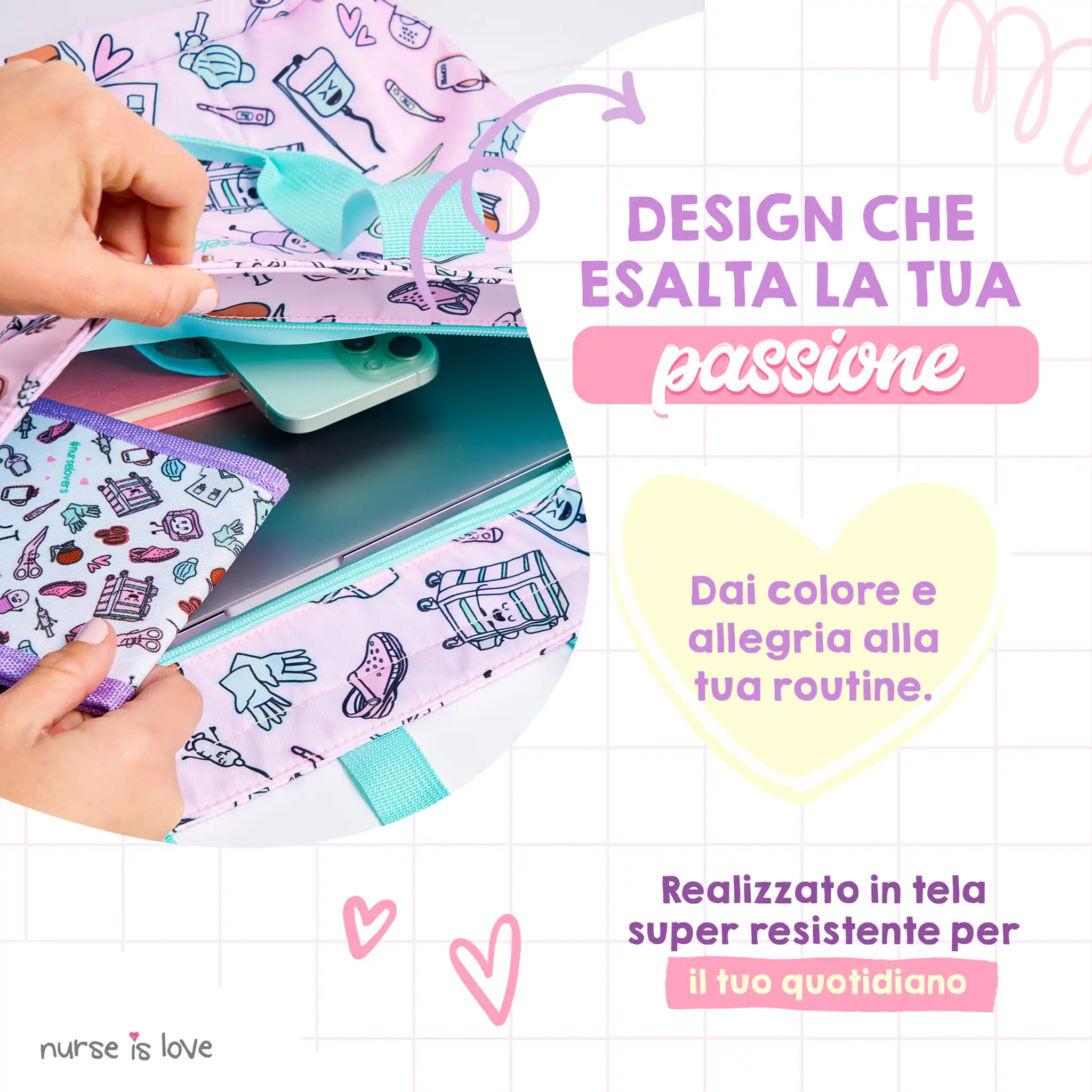 Borsa Donna Viola Caffè