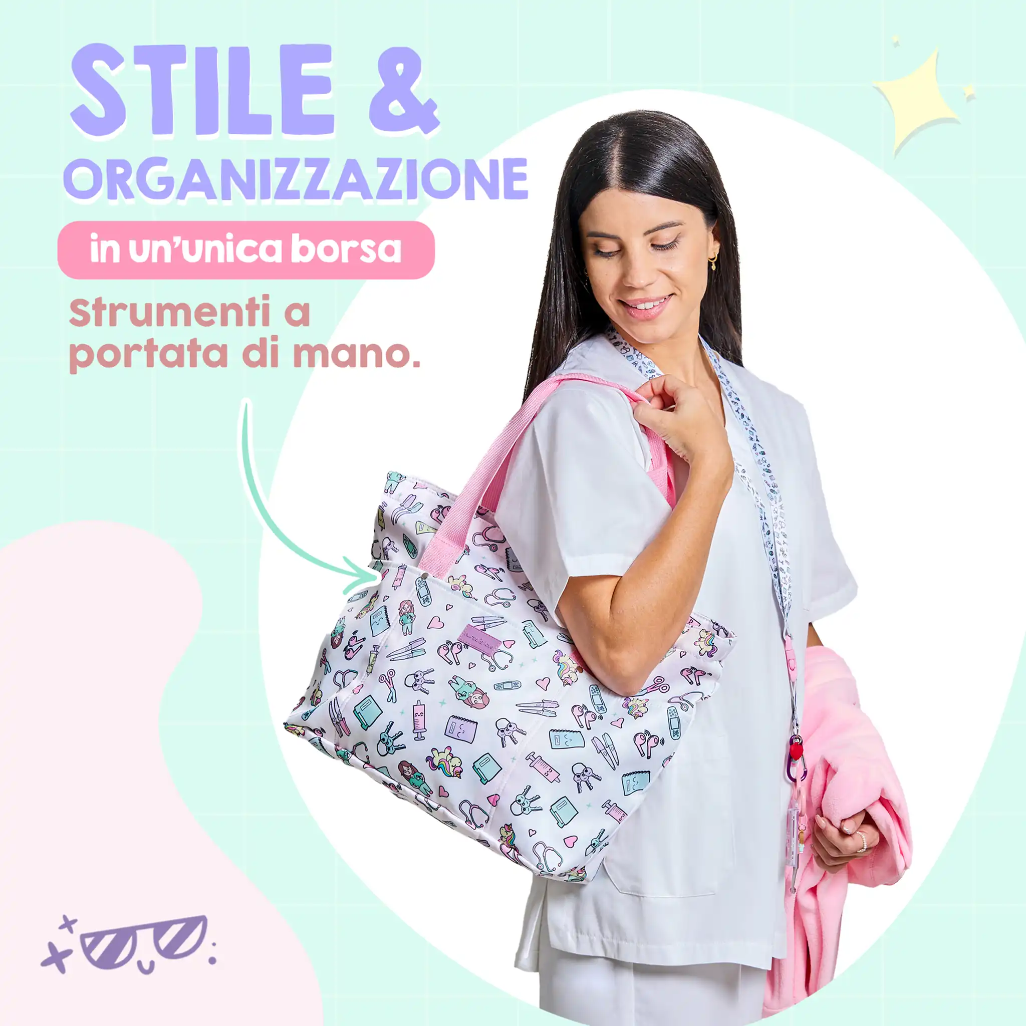 Borsa Donna Unicorni