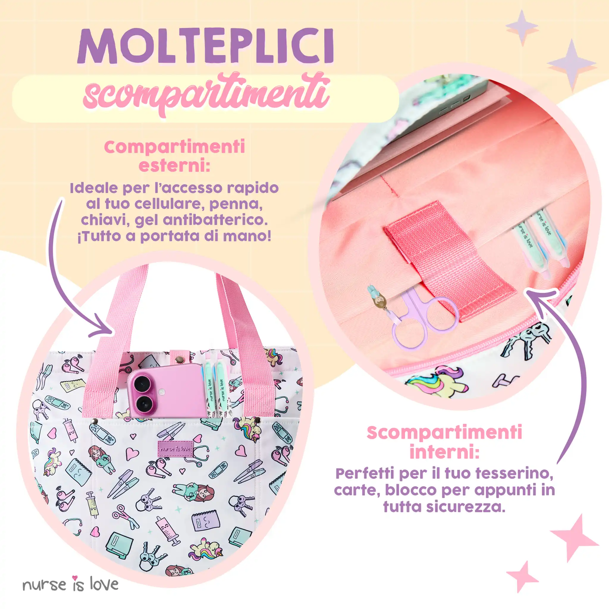 Borsa Donna Unicorni