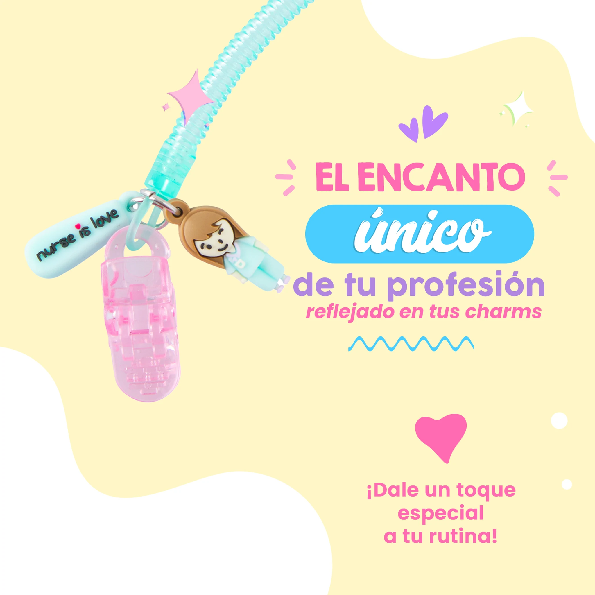 Aqua Silicone Nursing Scissor Holder