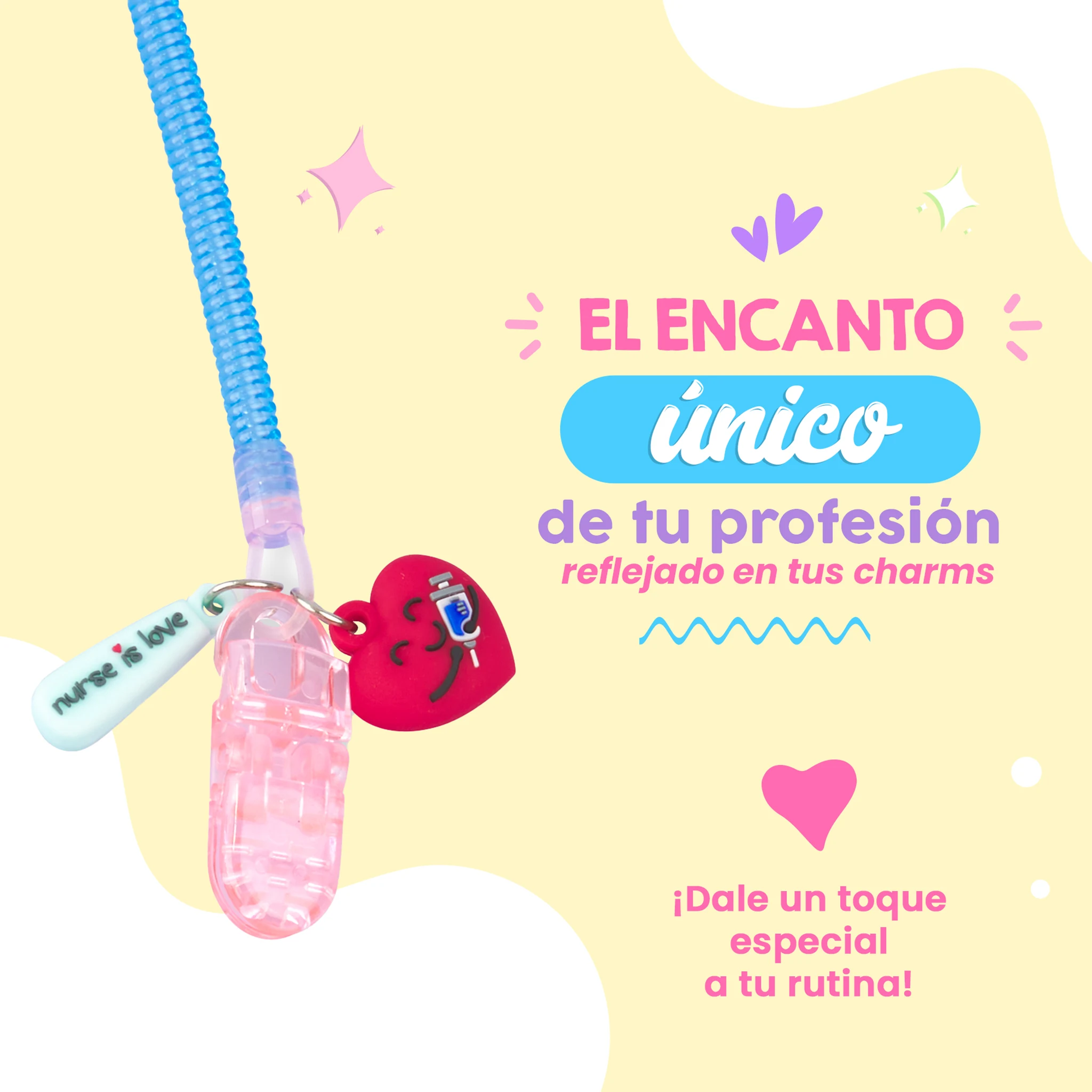 Portatijeras de Enfermería Silicona Azul