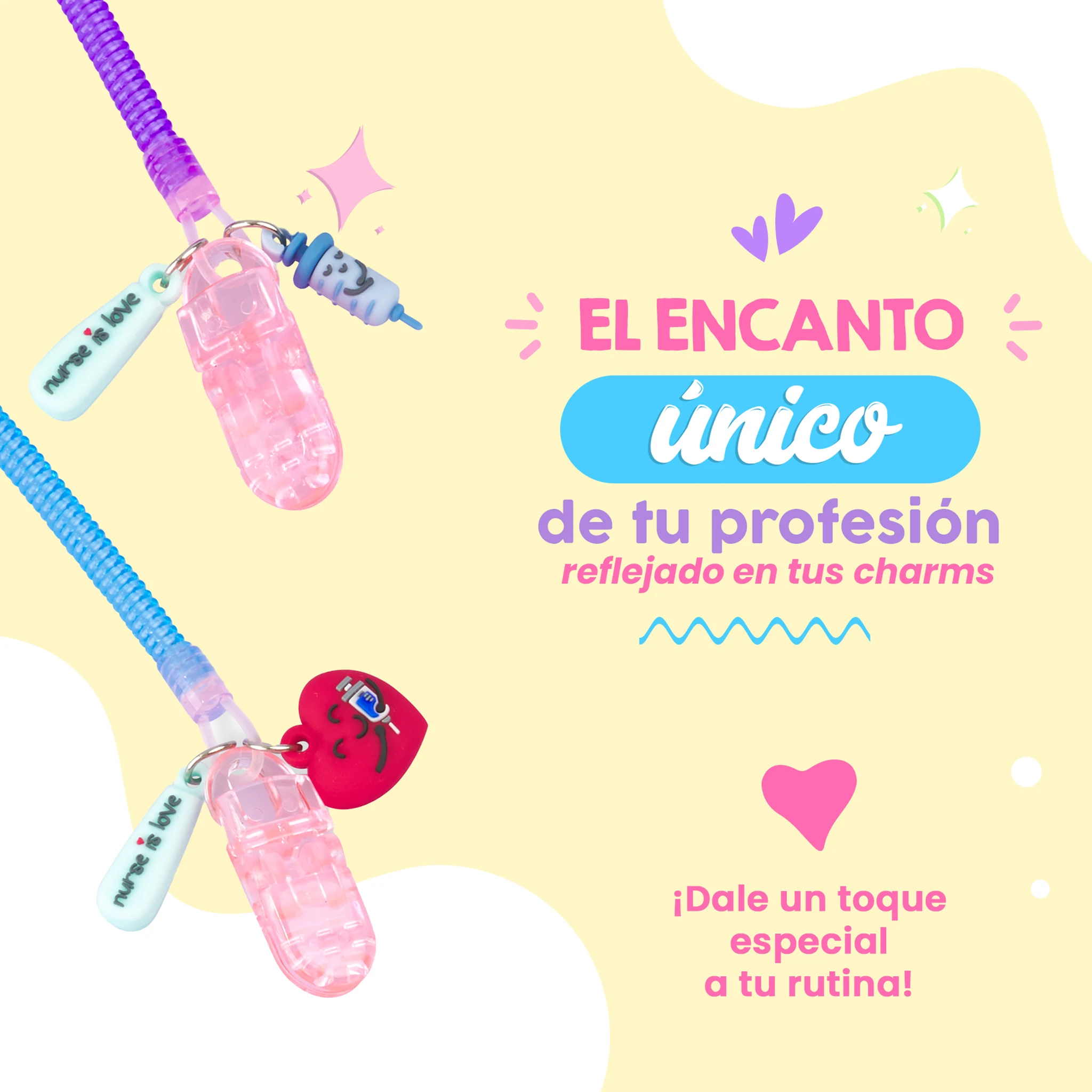 Pack 2 Porta Tijeras silicona azul + morado