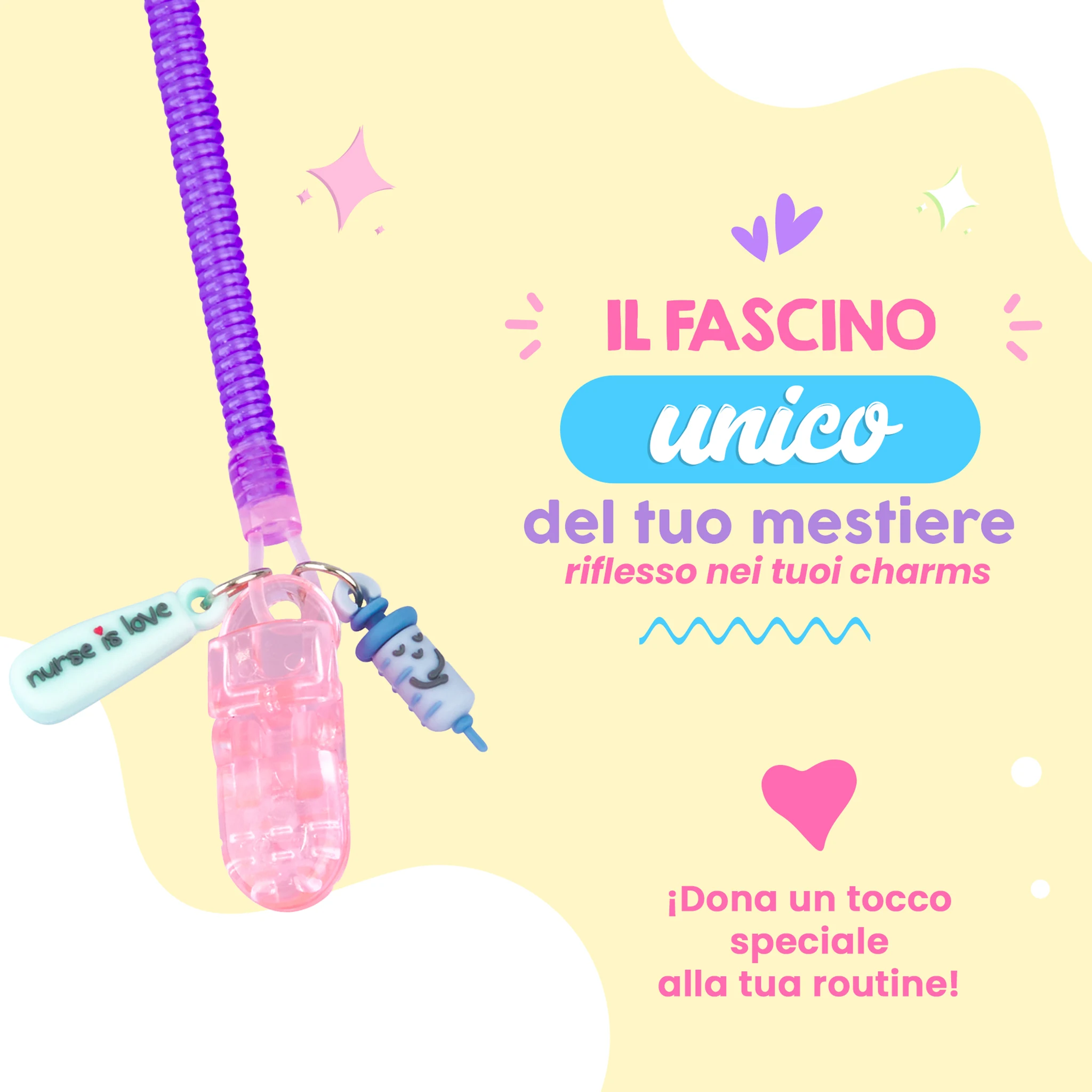 Porta Forbici Infermieristiche in Silicone Viola