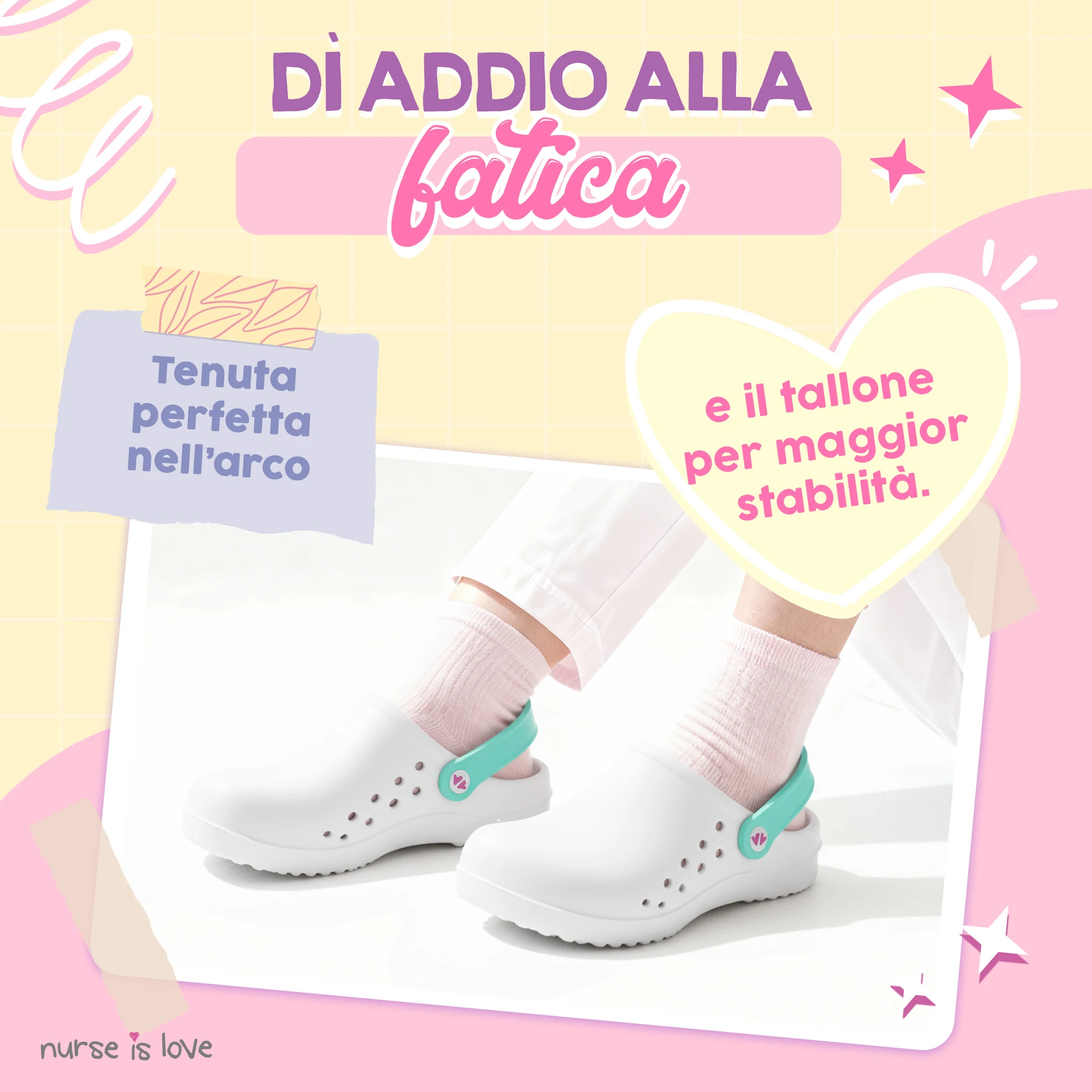 Zoccoli per Infermiere Bianchi