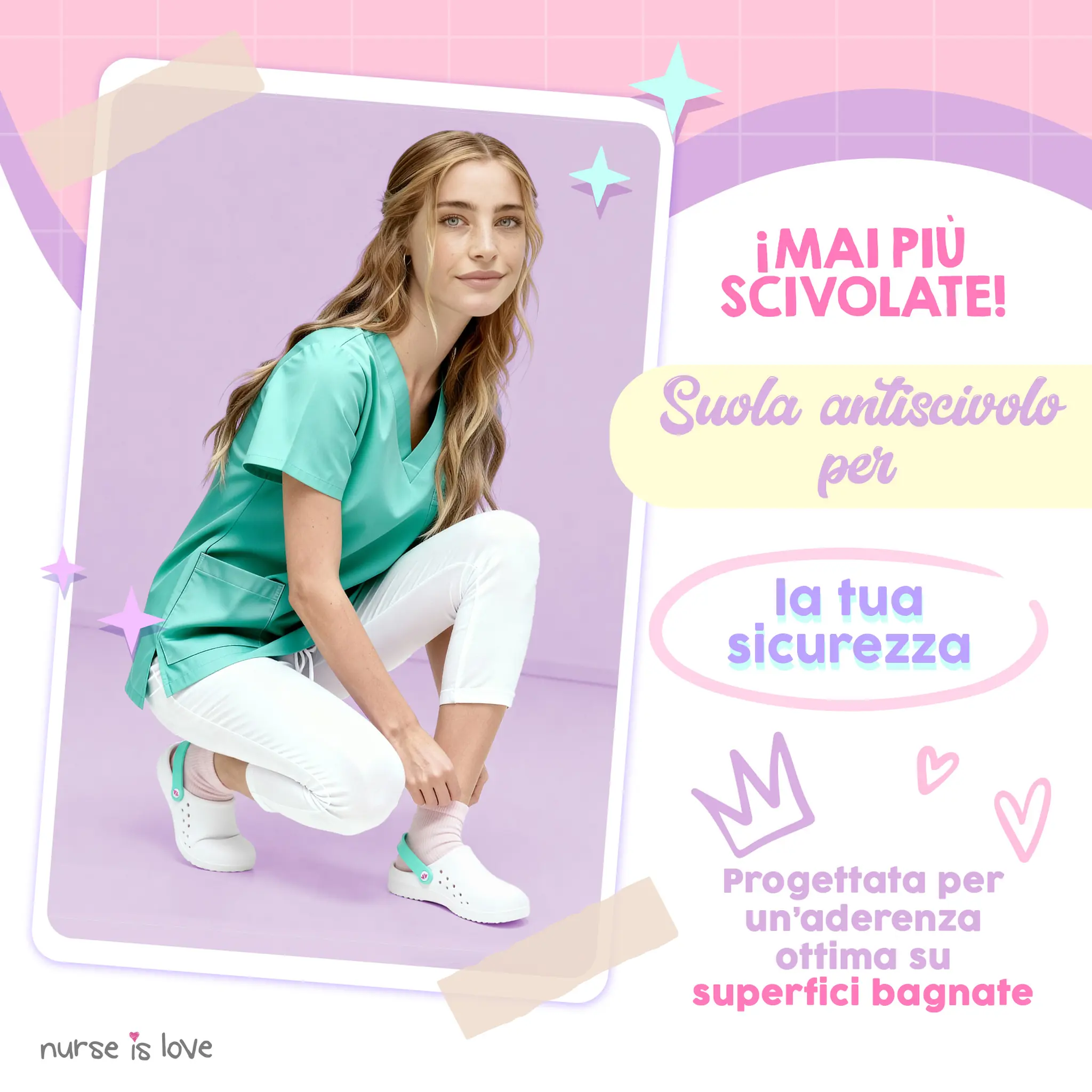 Zoccoli per Infermiere Bianchi