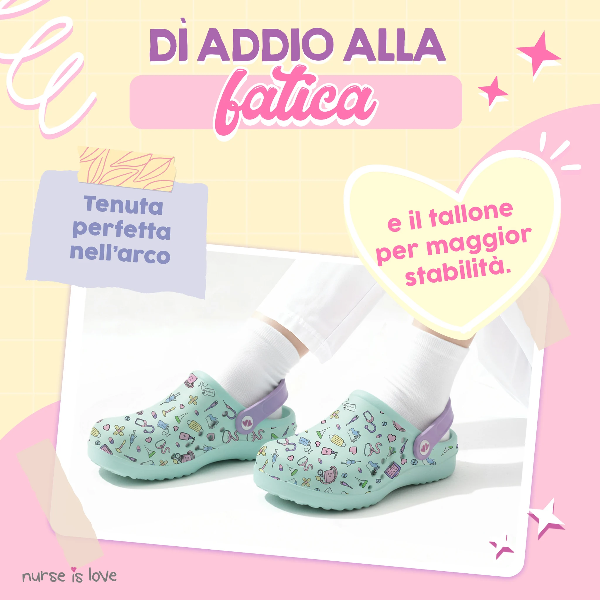 Zoccoli per Infermiere Aqua Strumenti