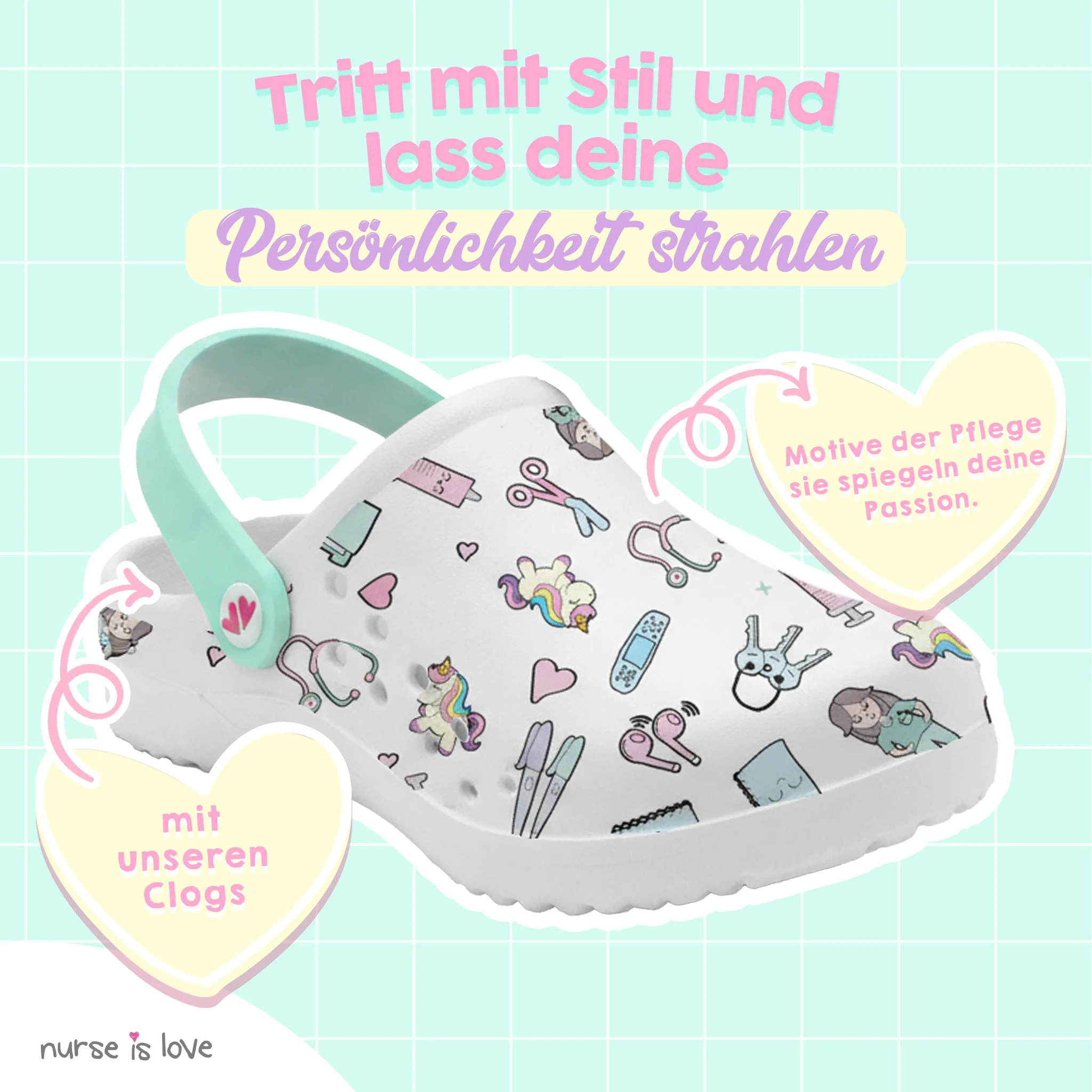 Vorteile der Clogs in Weiß Aqua für deinen Dienst