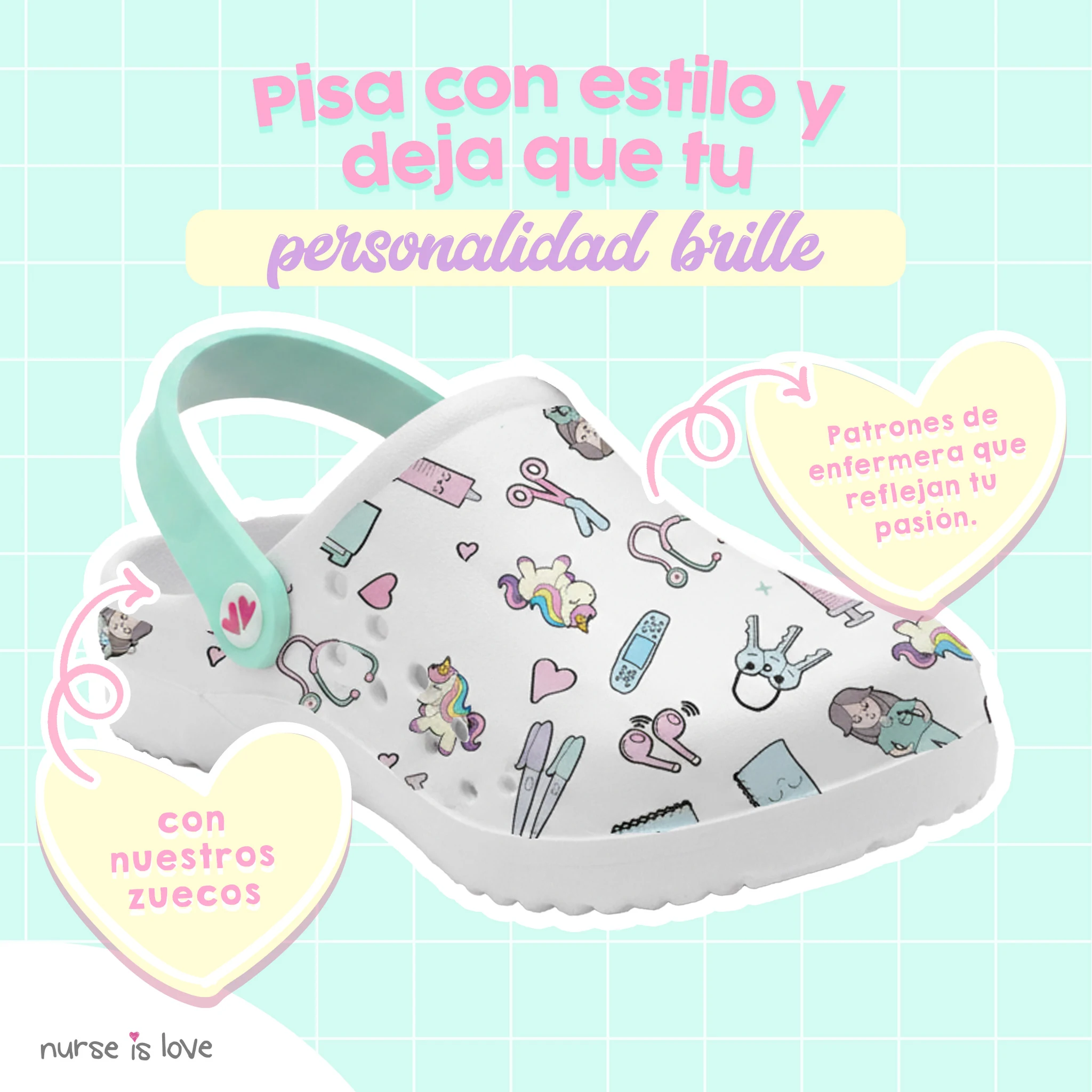 Zoccoli per Infermiere Aqua