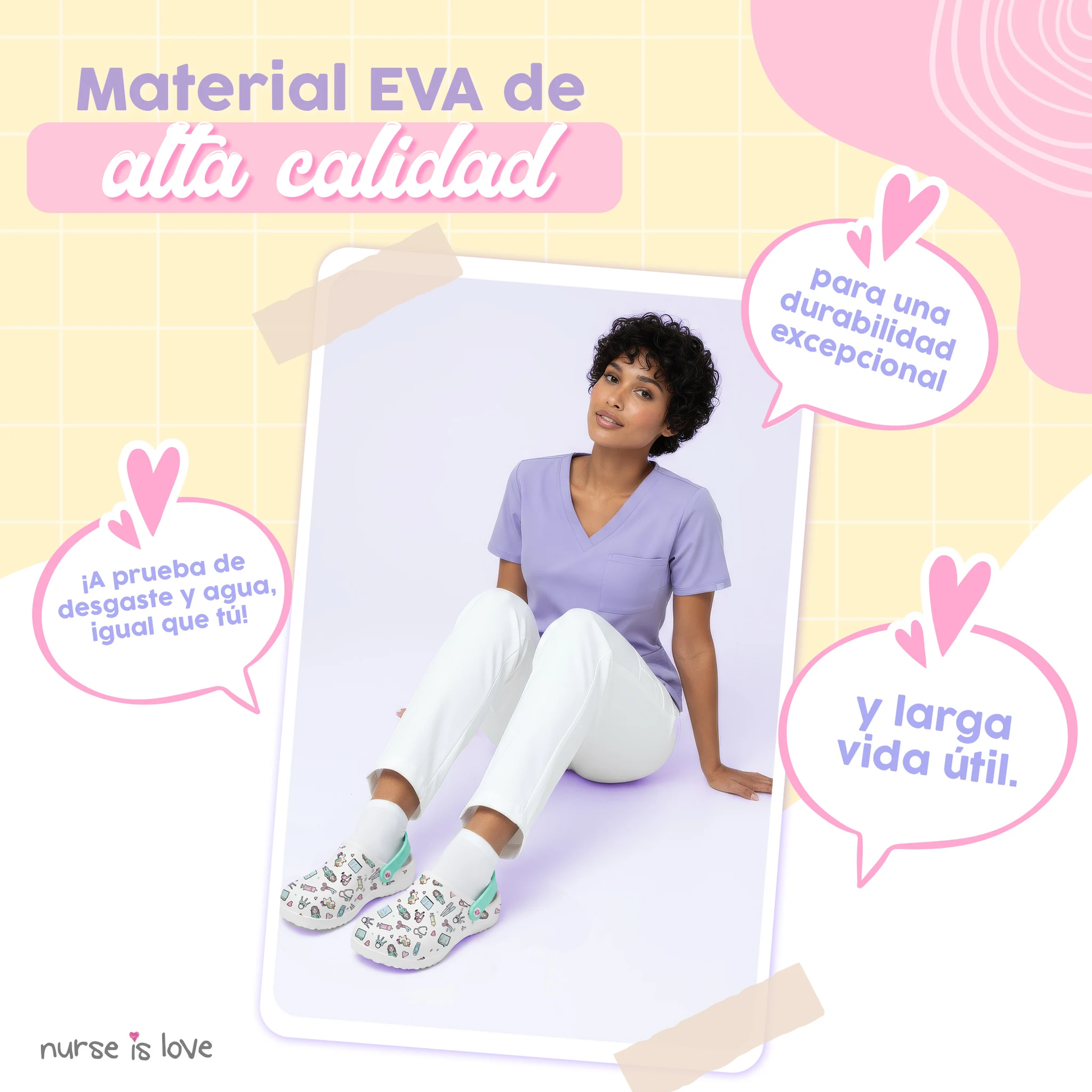 Zoccoli per Infermiere Aqua