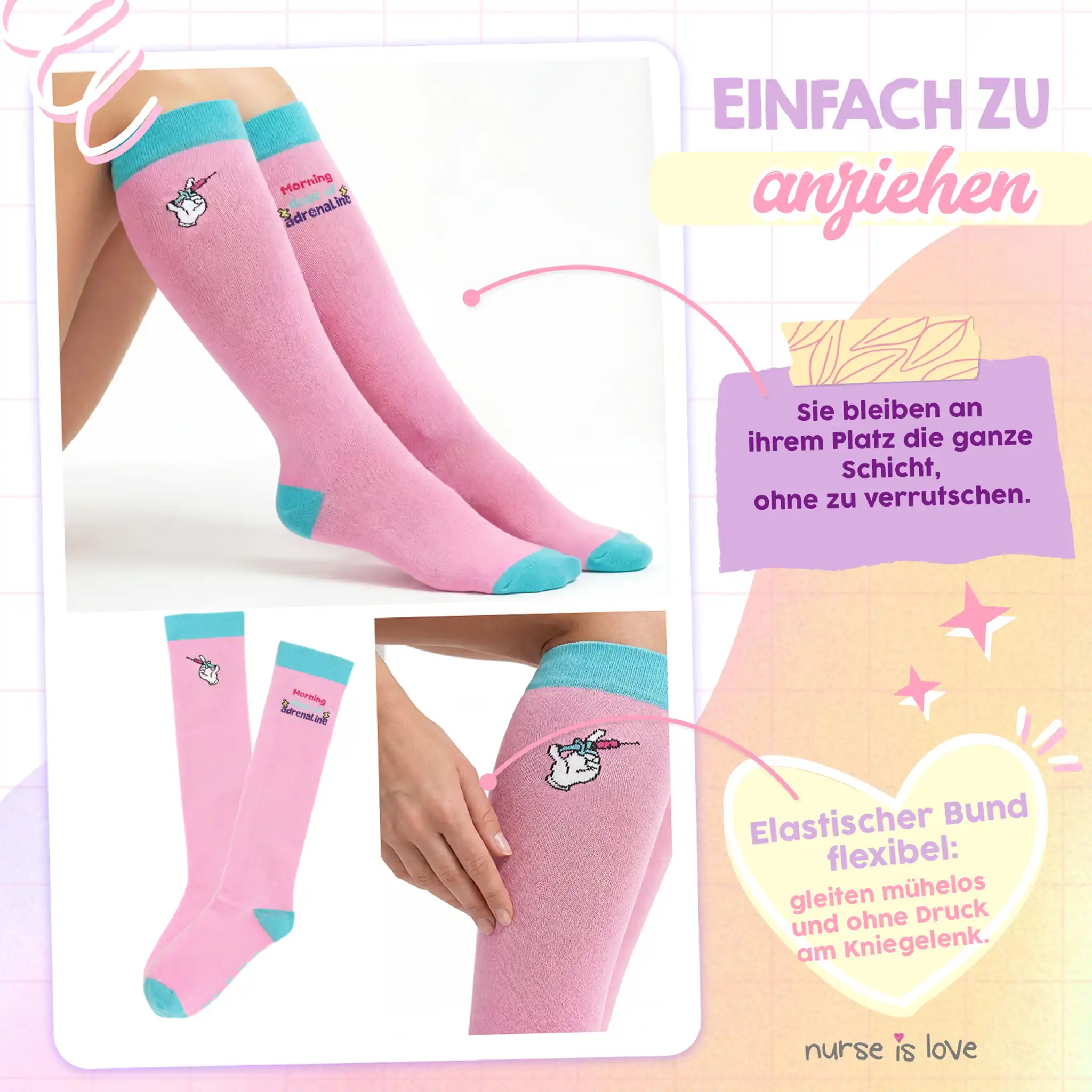 Kompressionsstrümpfe Adrenalin