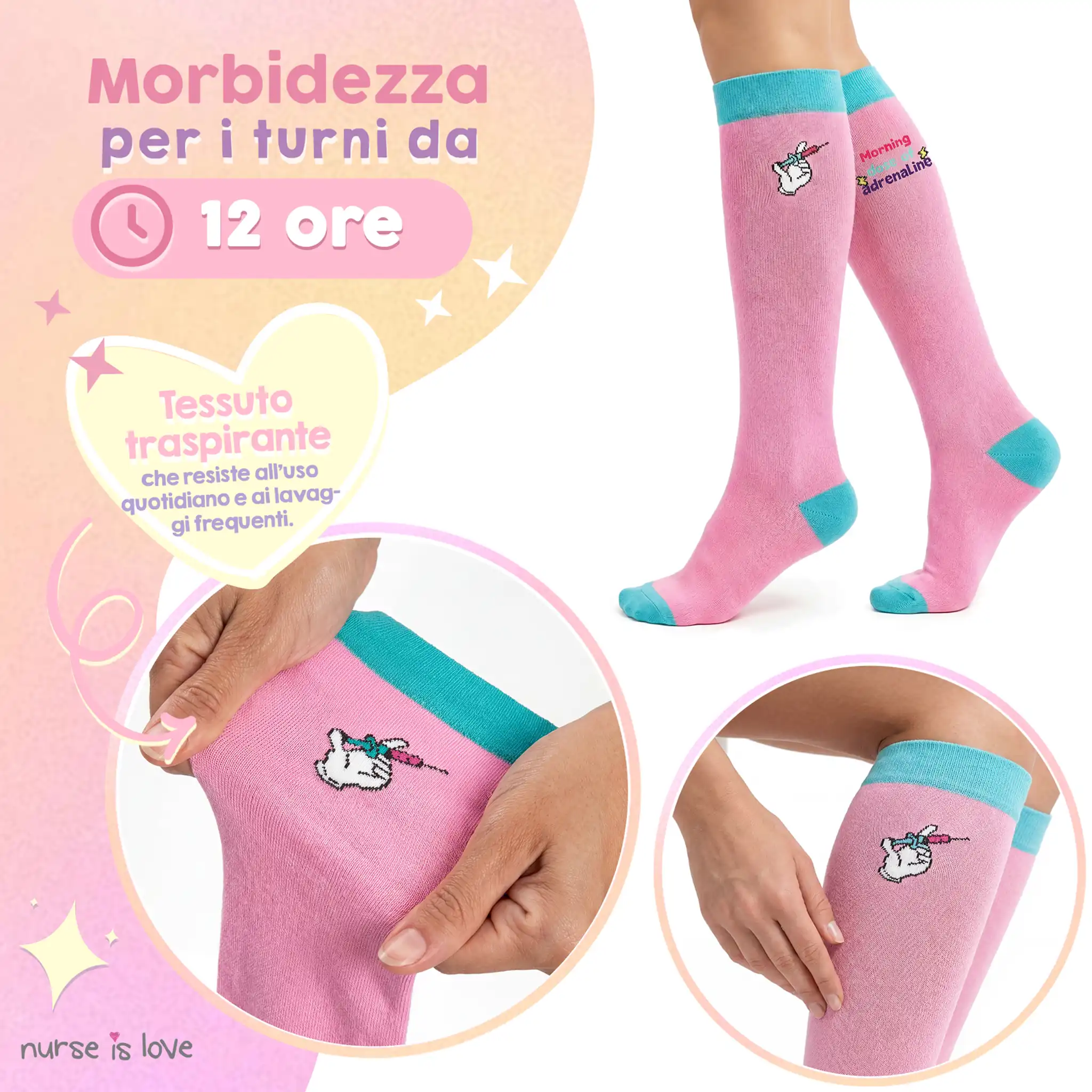 Calze a Compressione Adrenalina