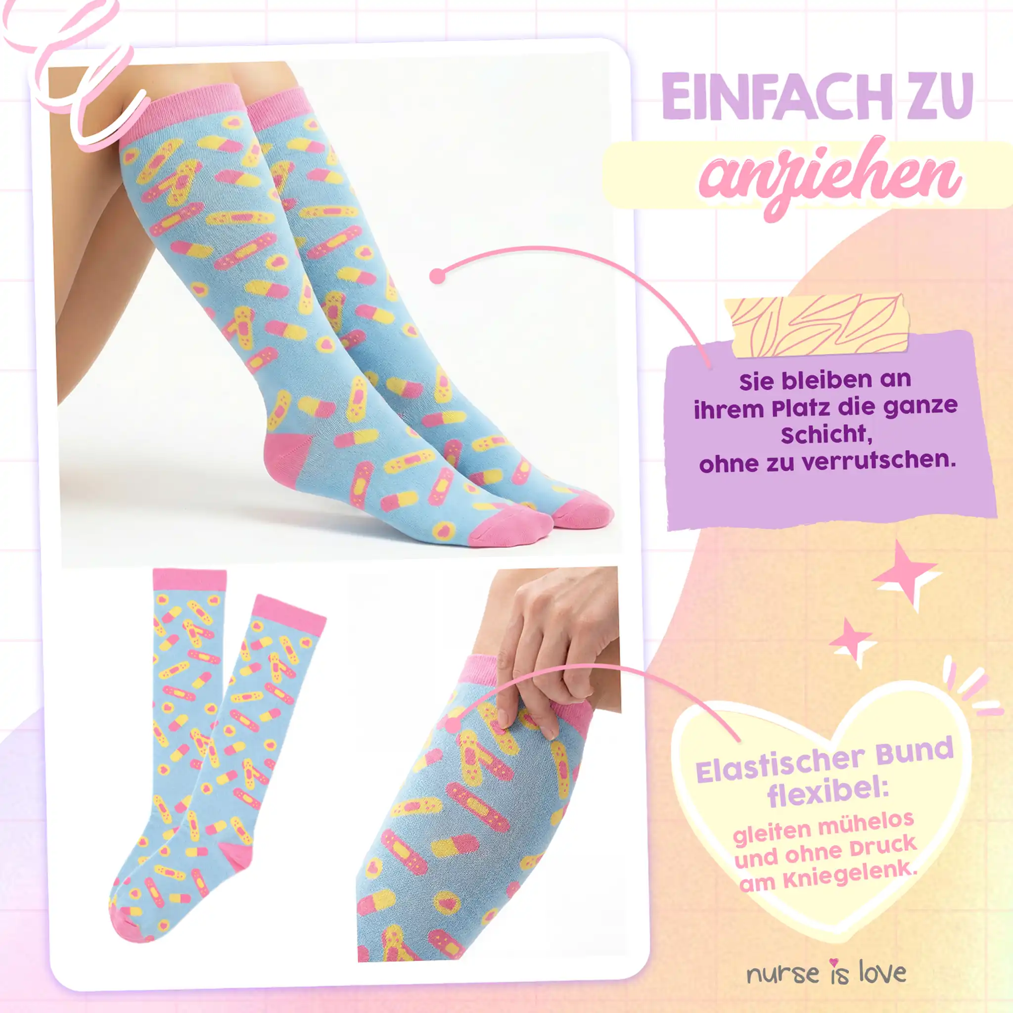 Kompressionsstrümpfe Aqua