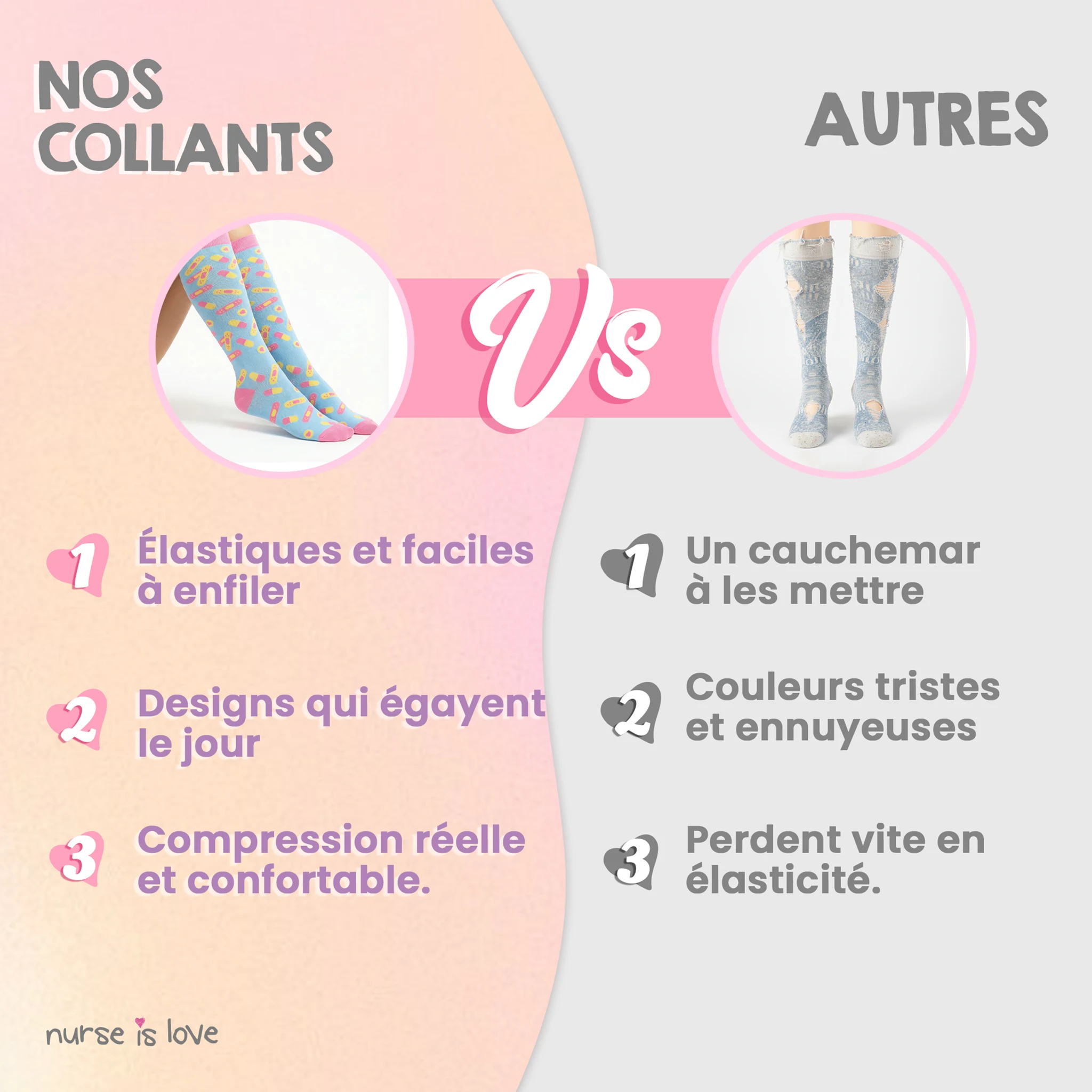 Chaussettes de Compression Aqua
