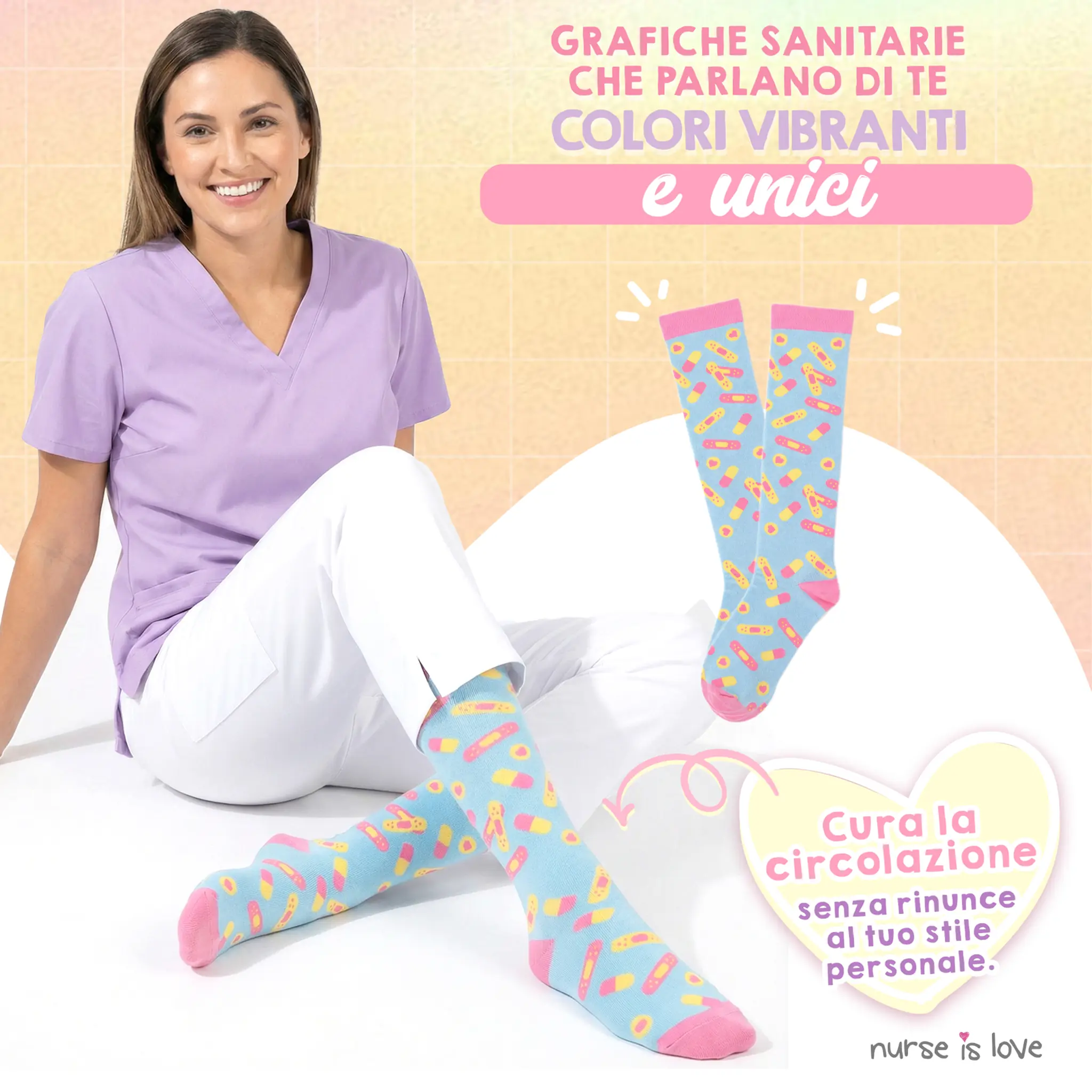 Calze a Compressione Aqua