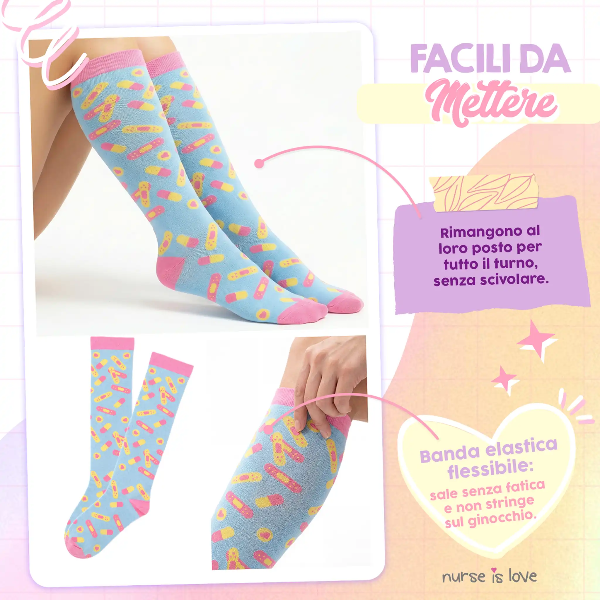 Calze a Compressione Aqua