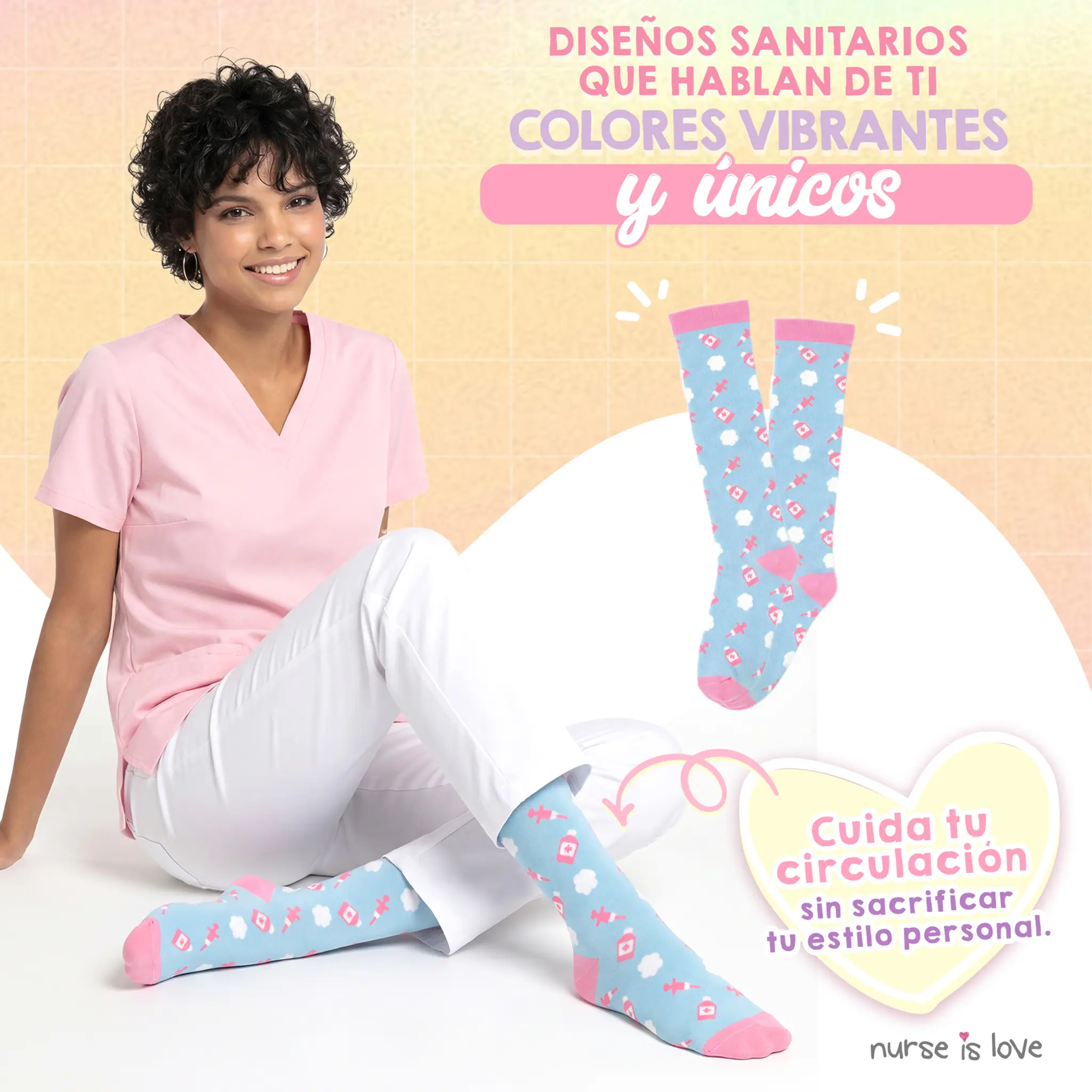 Cloud Compression Socks