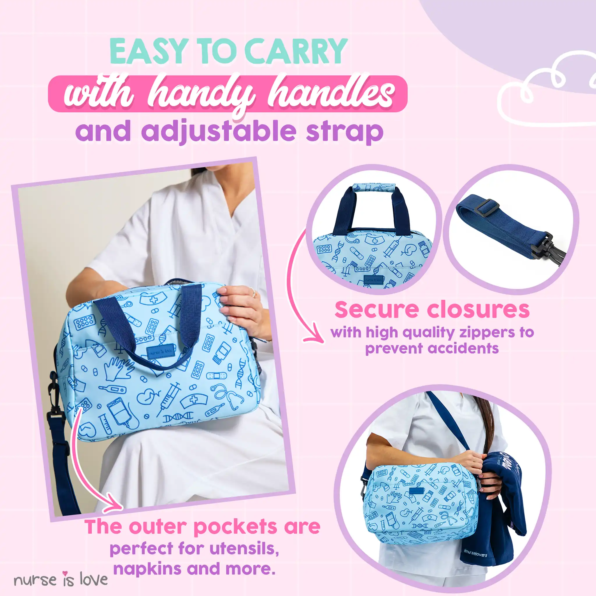 Blue Instruments Thermal Food Carrier