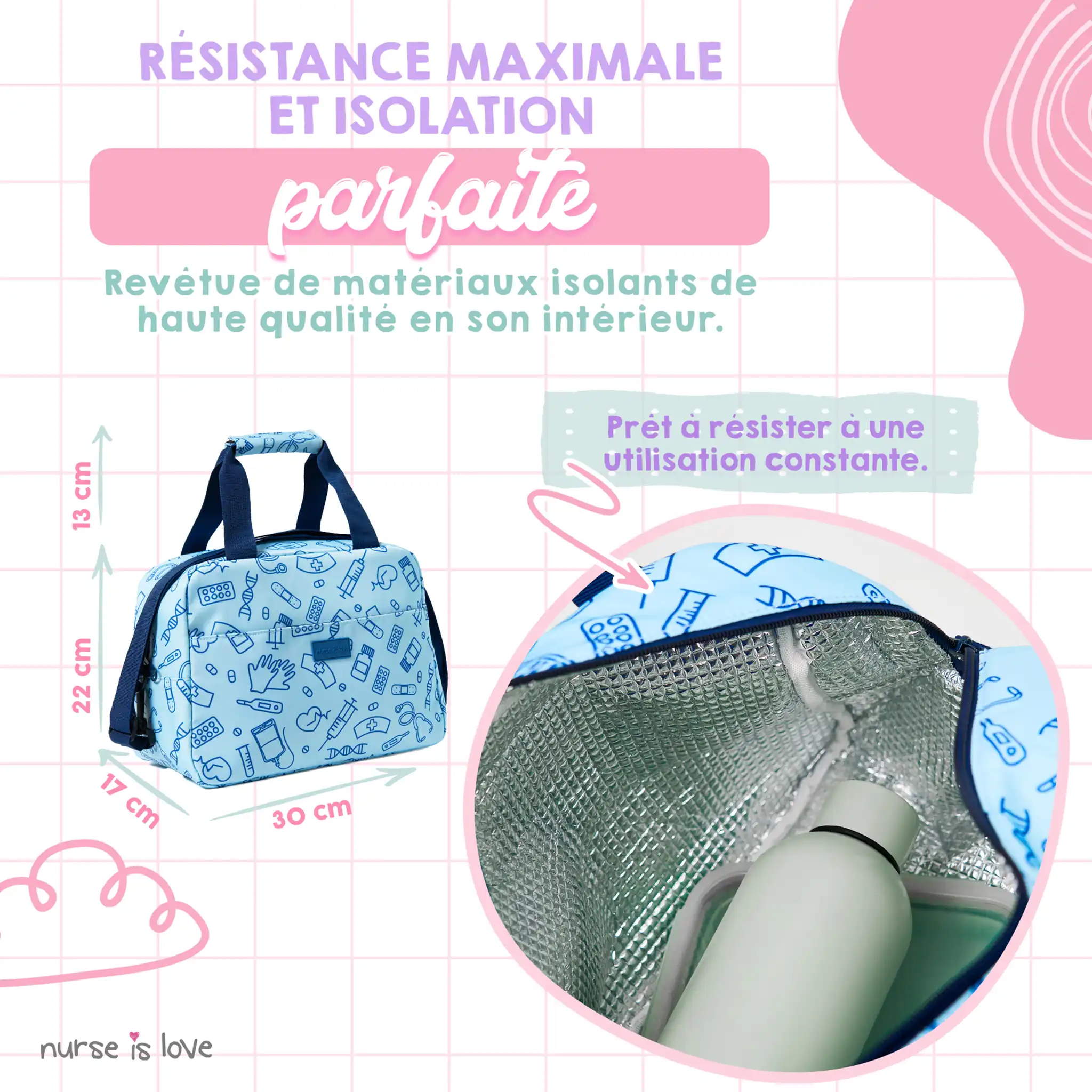 Sac isotherme Bleu Instruments