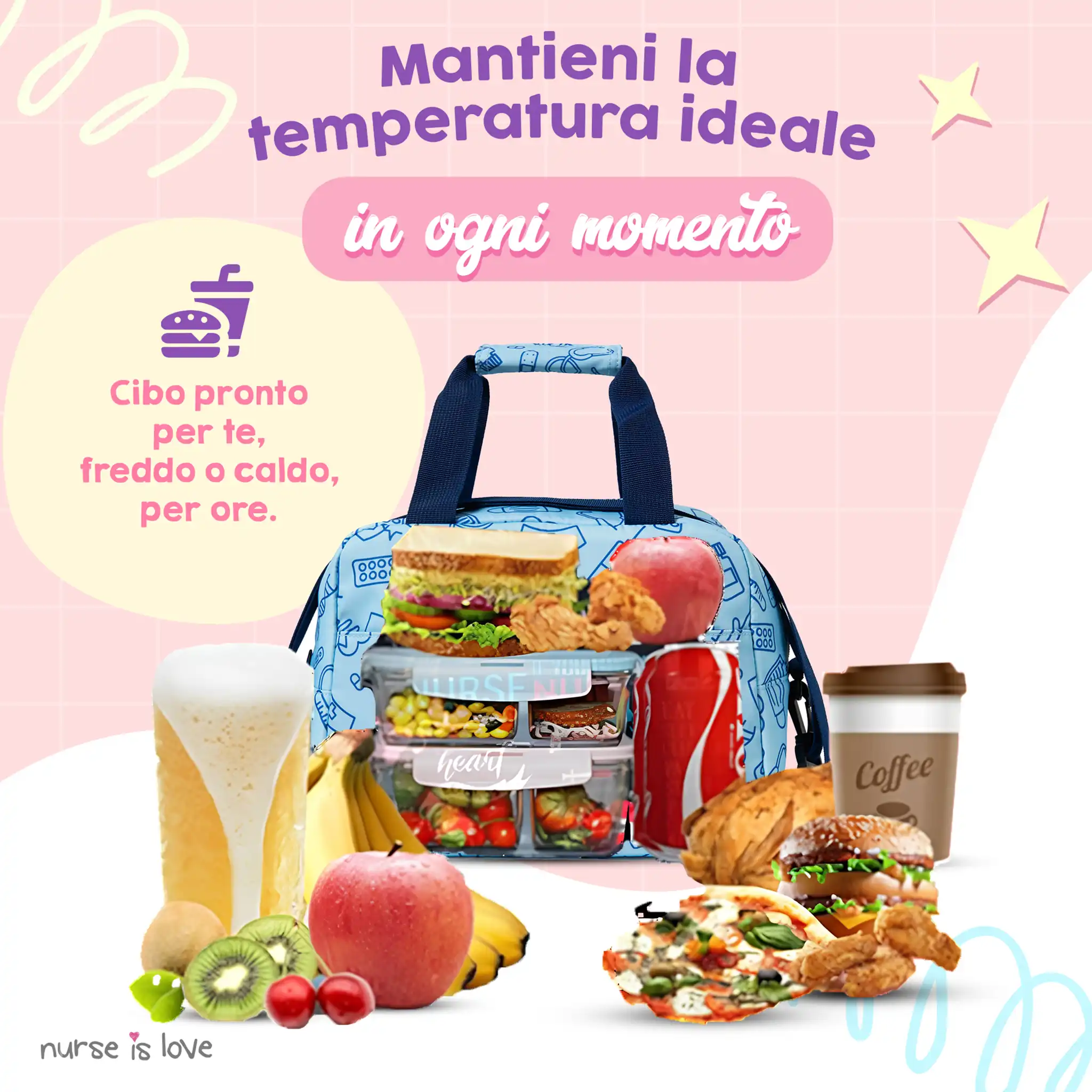 Borsa Termica Blu Strumenti