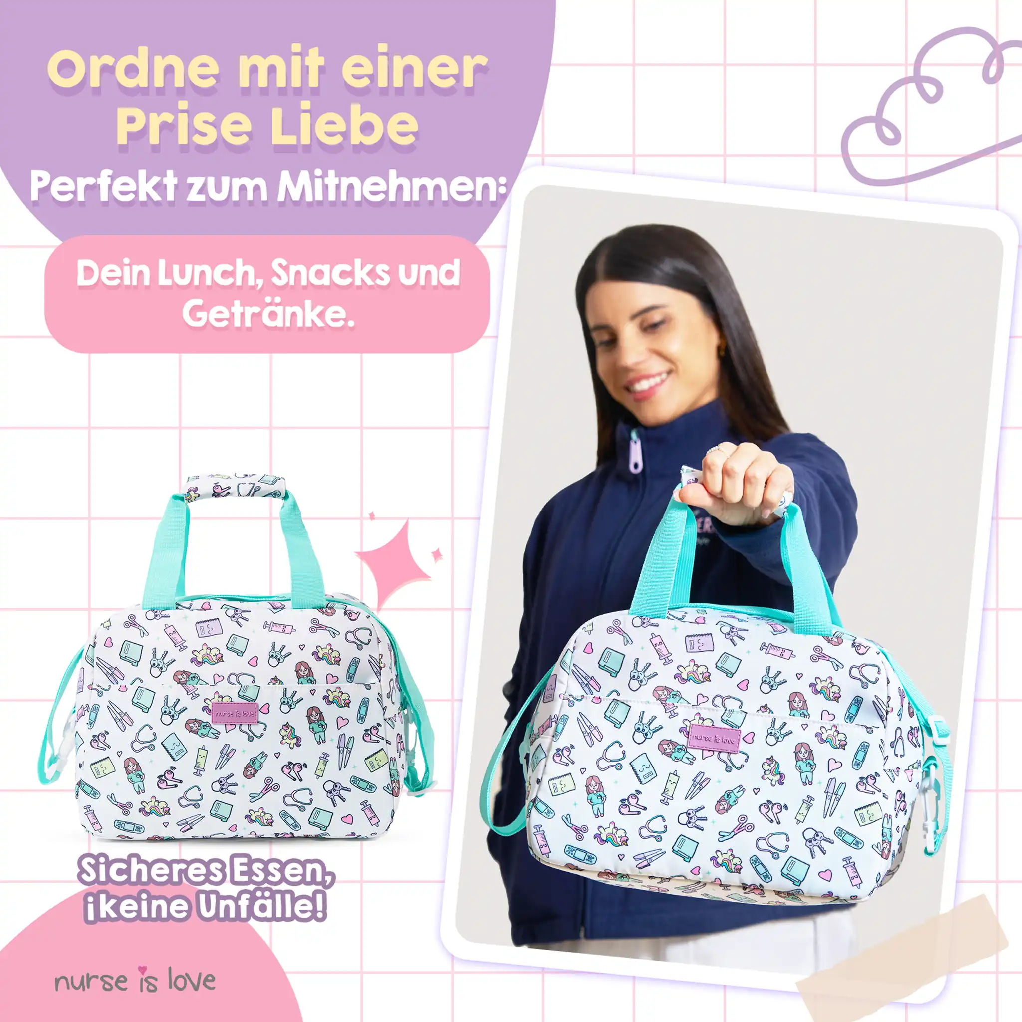  Einhörner Kühltasche
