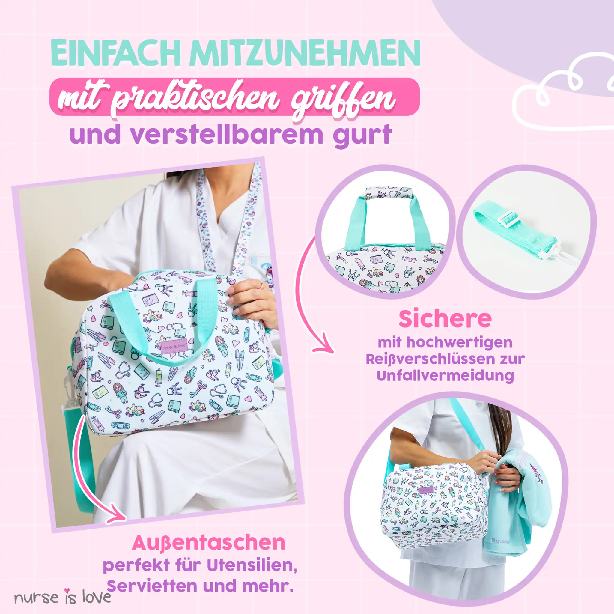  Einhörner Kühltasche