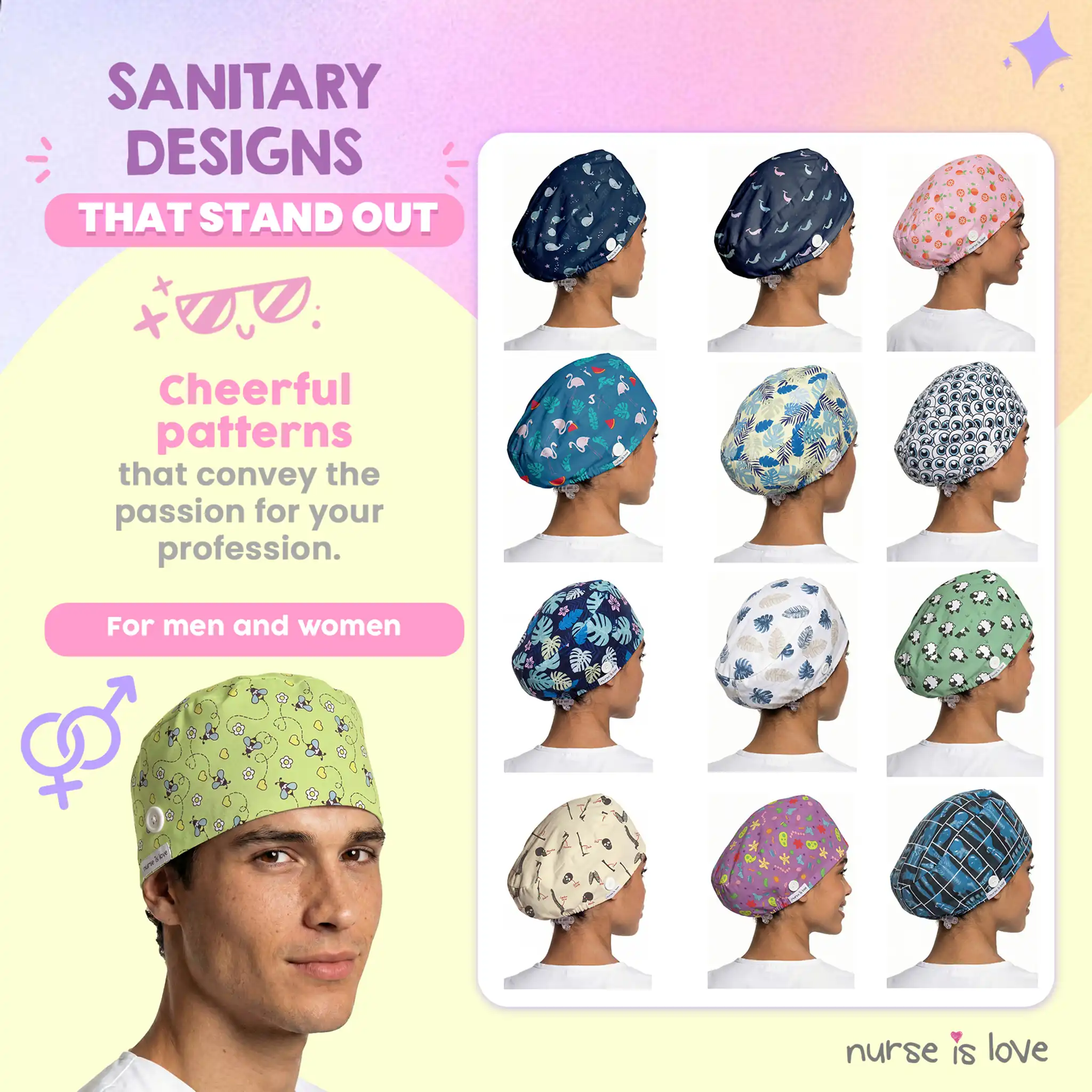 Bee Cap for Nurses