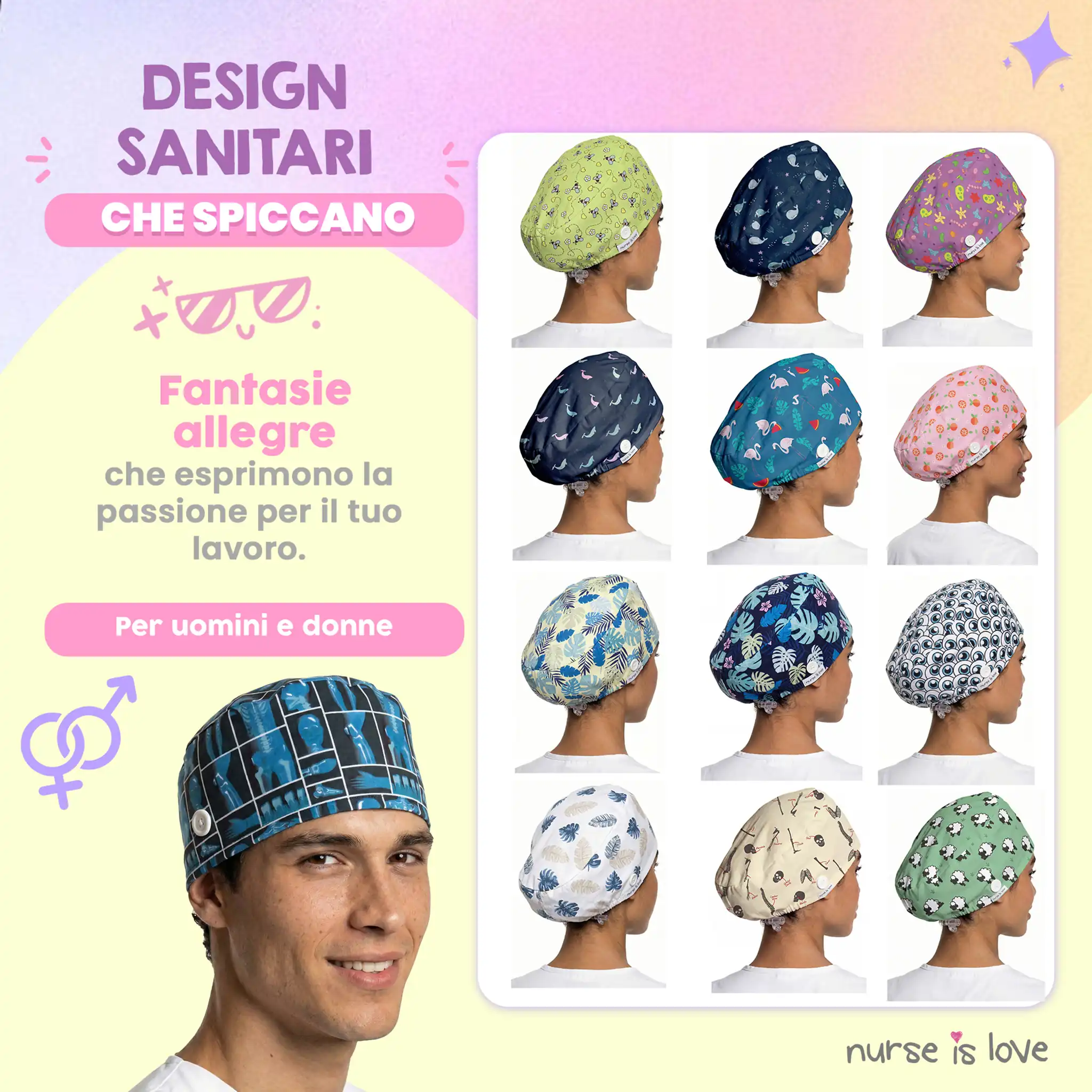 Cappello Raggi X per Infermiere 