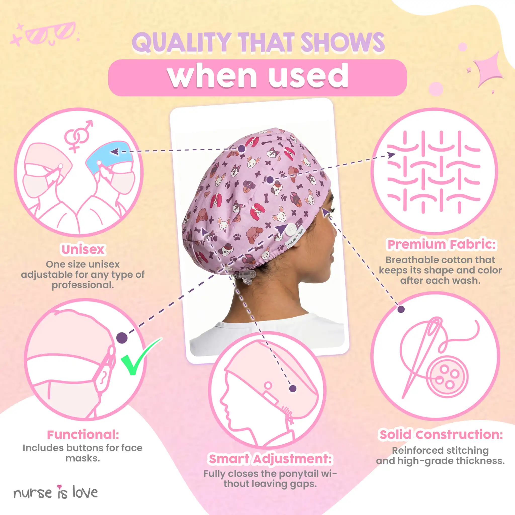 Animal Cap for Nurses