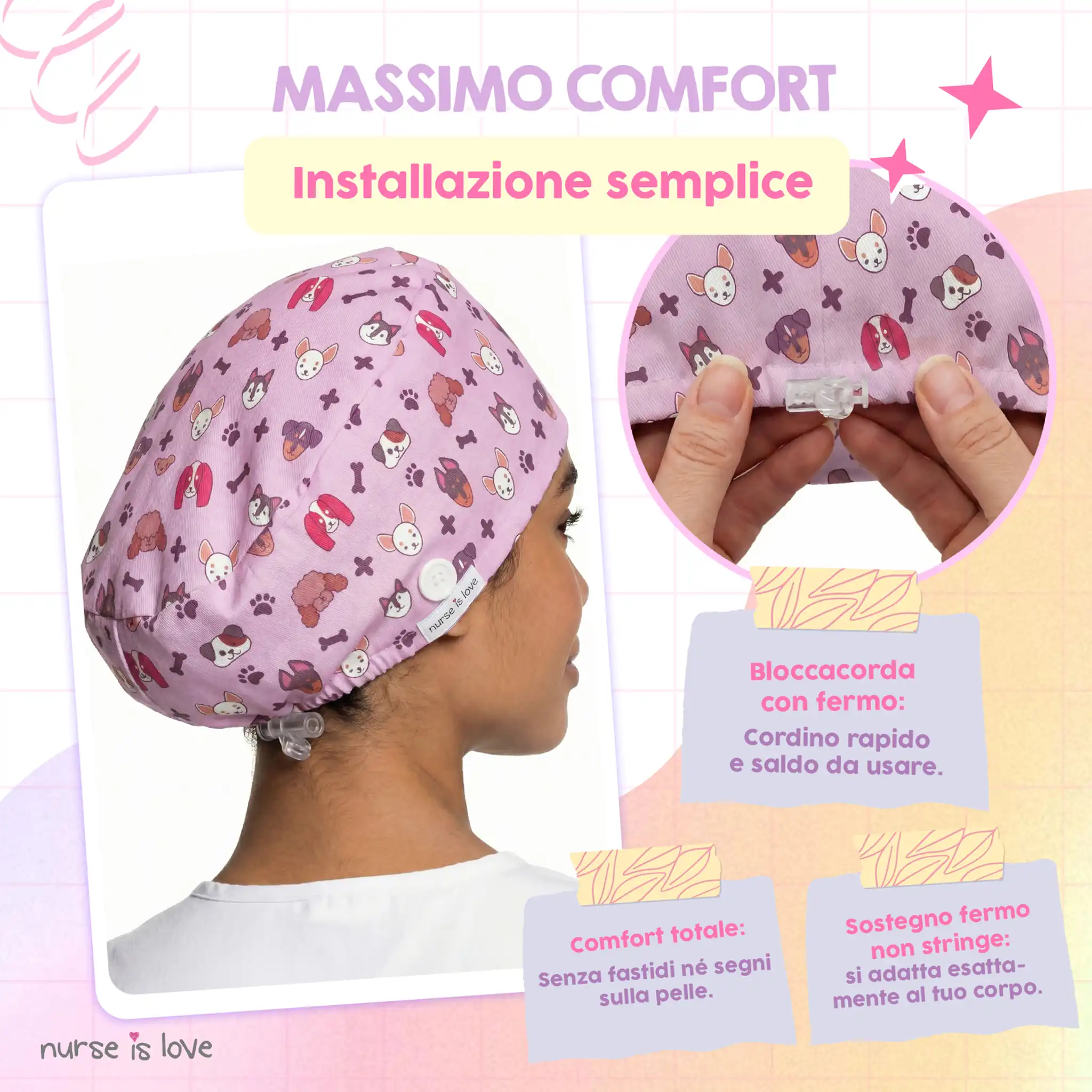 Cappello Animali per Infermiere 