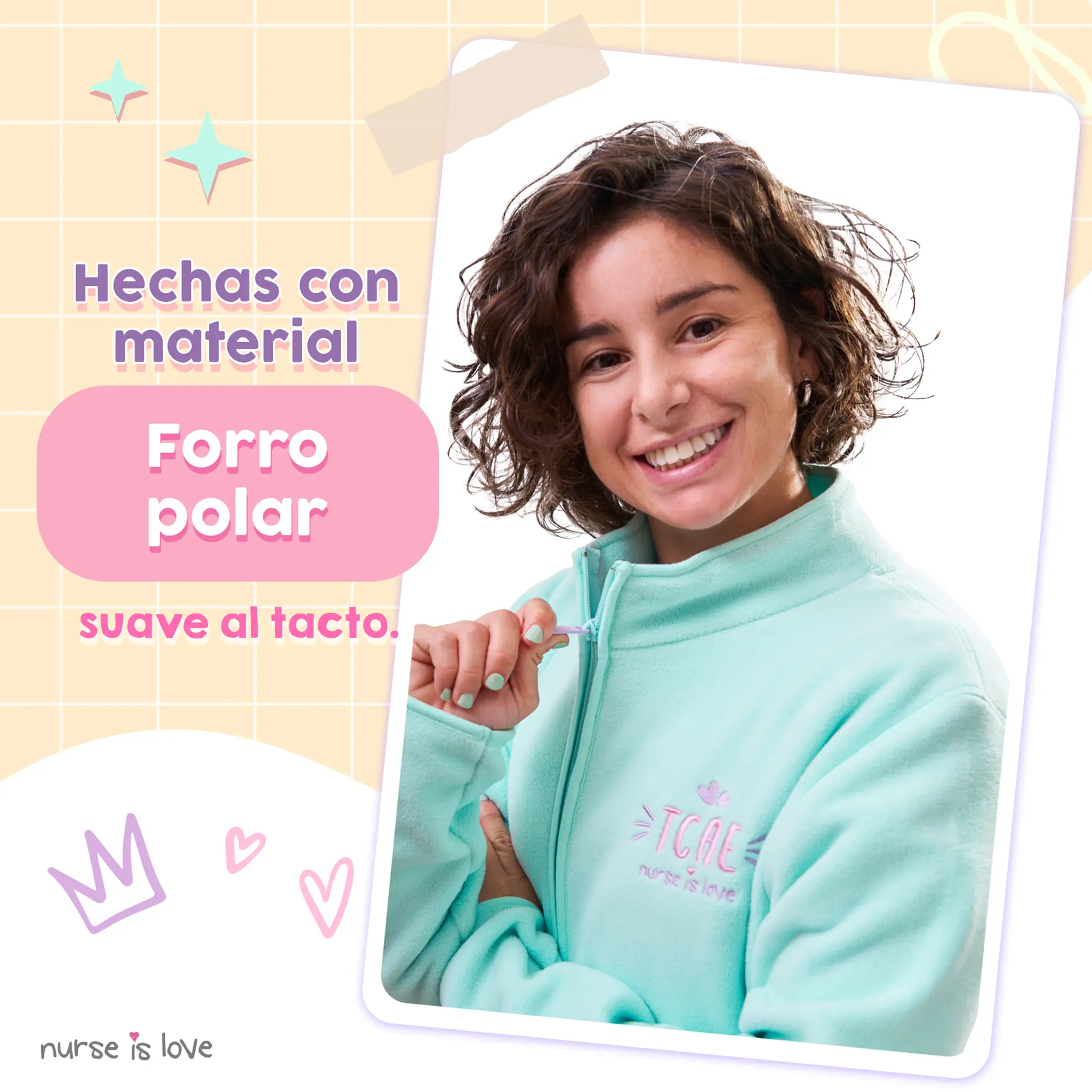 Chaqueta Polar Aqua TCAE