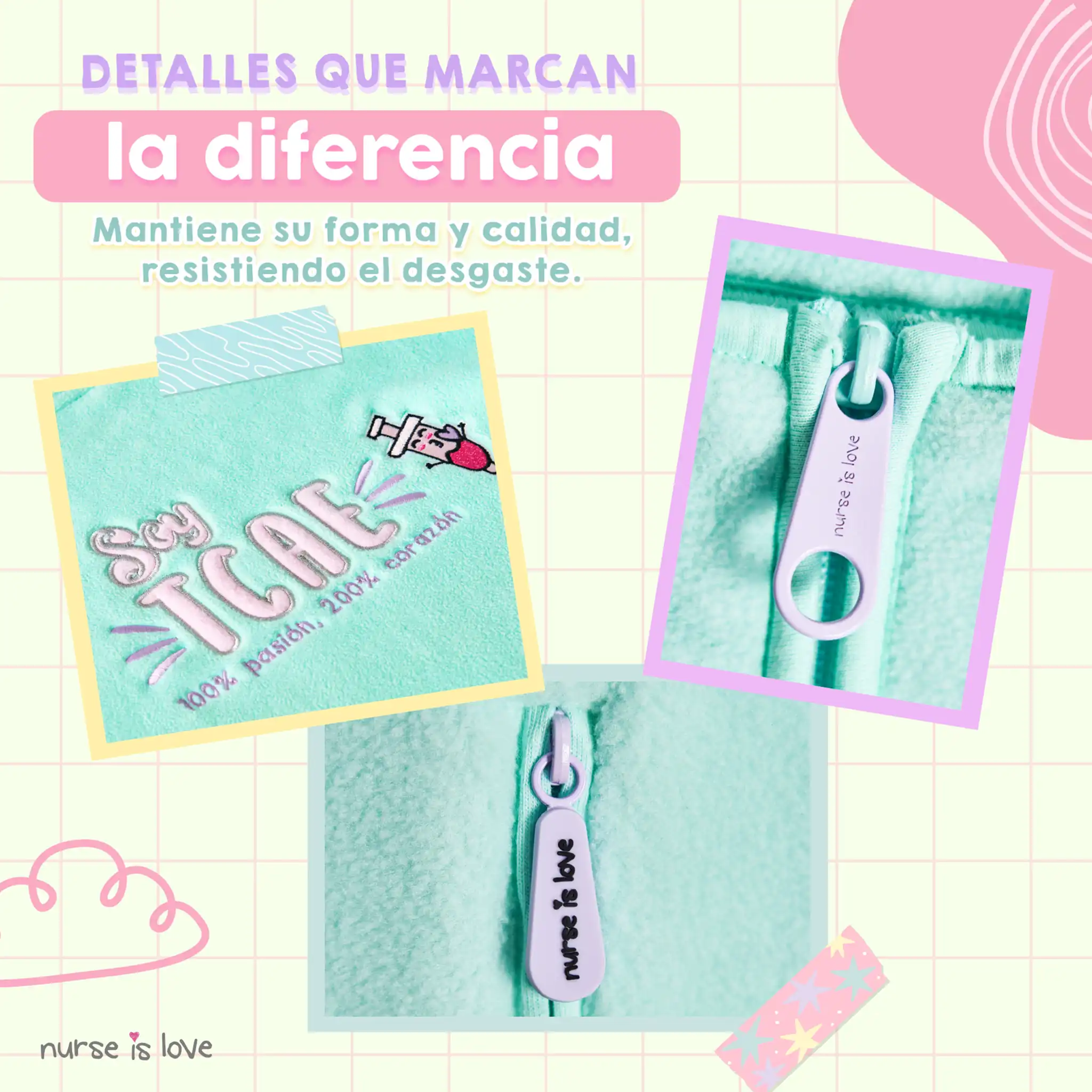 Chaqueta Polar Aqua TCAE