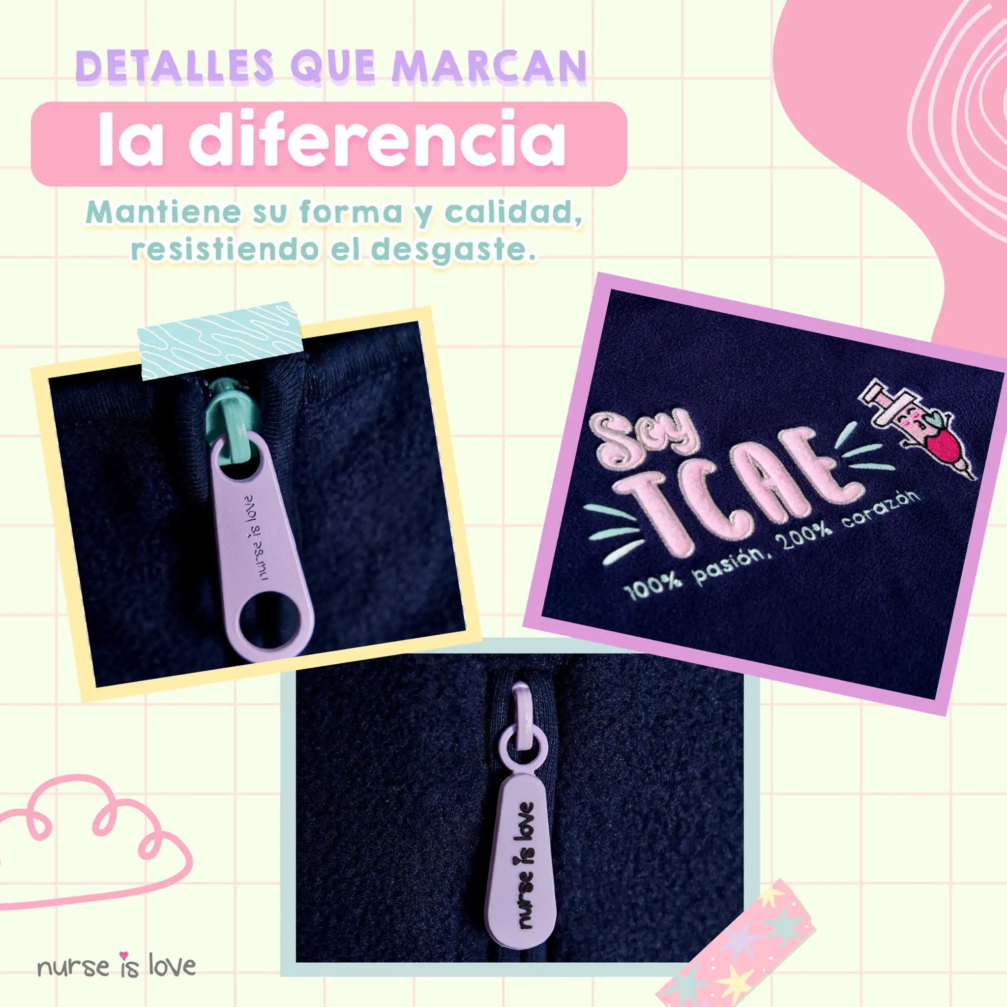 Chaqueta Polar Navy TCAE