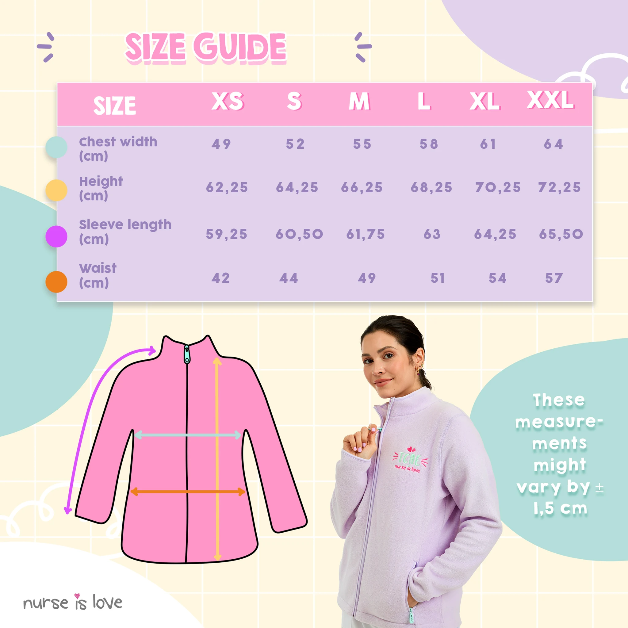 Purple Fleece Jacket TCAE