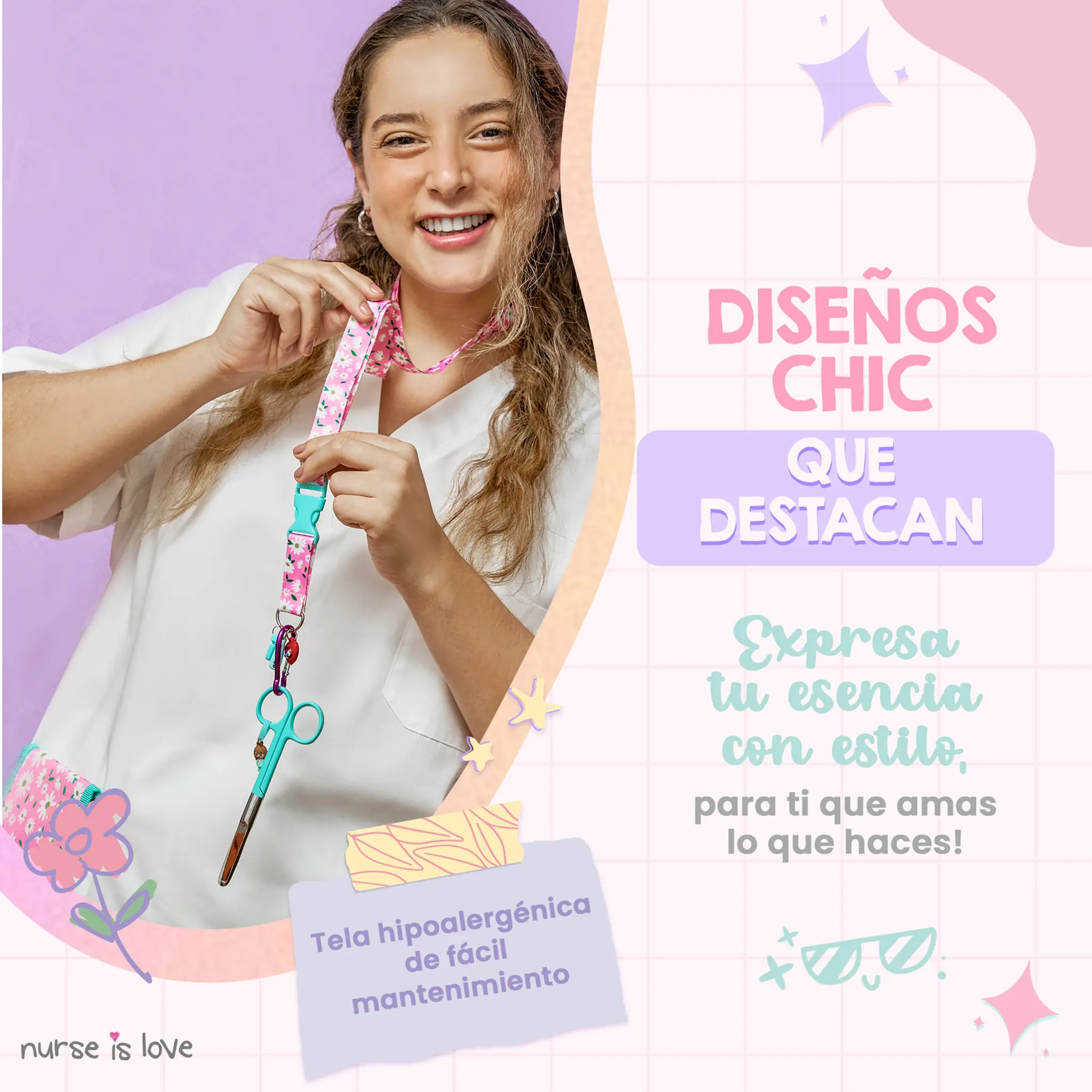 Lanyard Aqua Margaritas