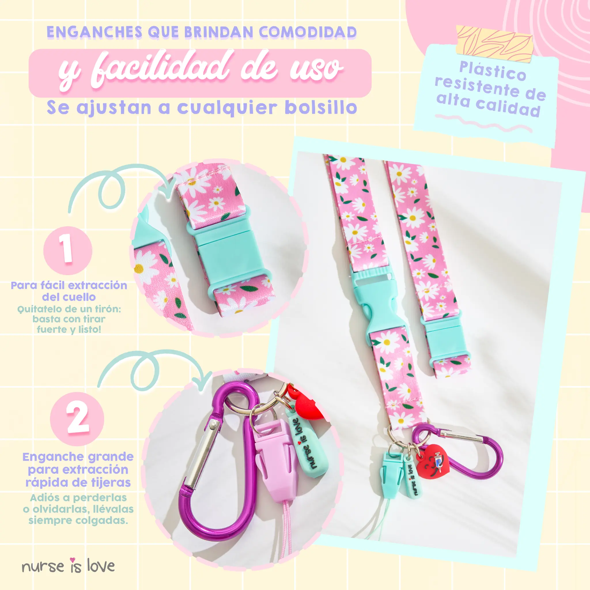 Lanyard Aqua Margaritas