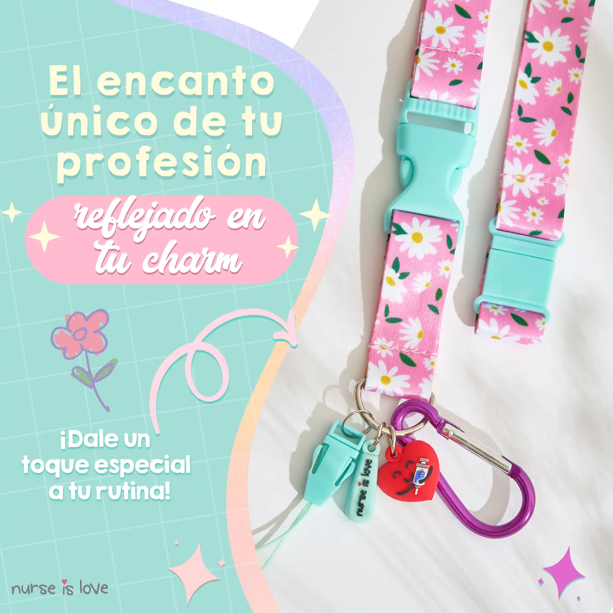Lanyard Aqua Margaritas