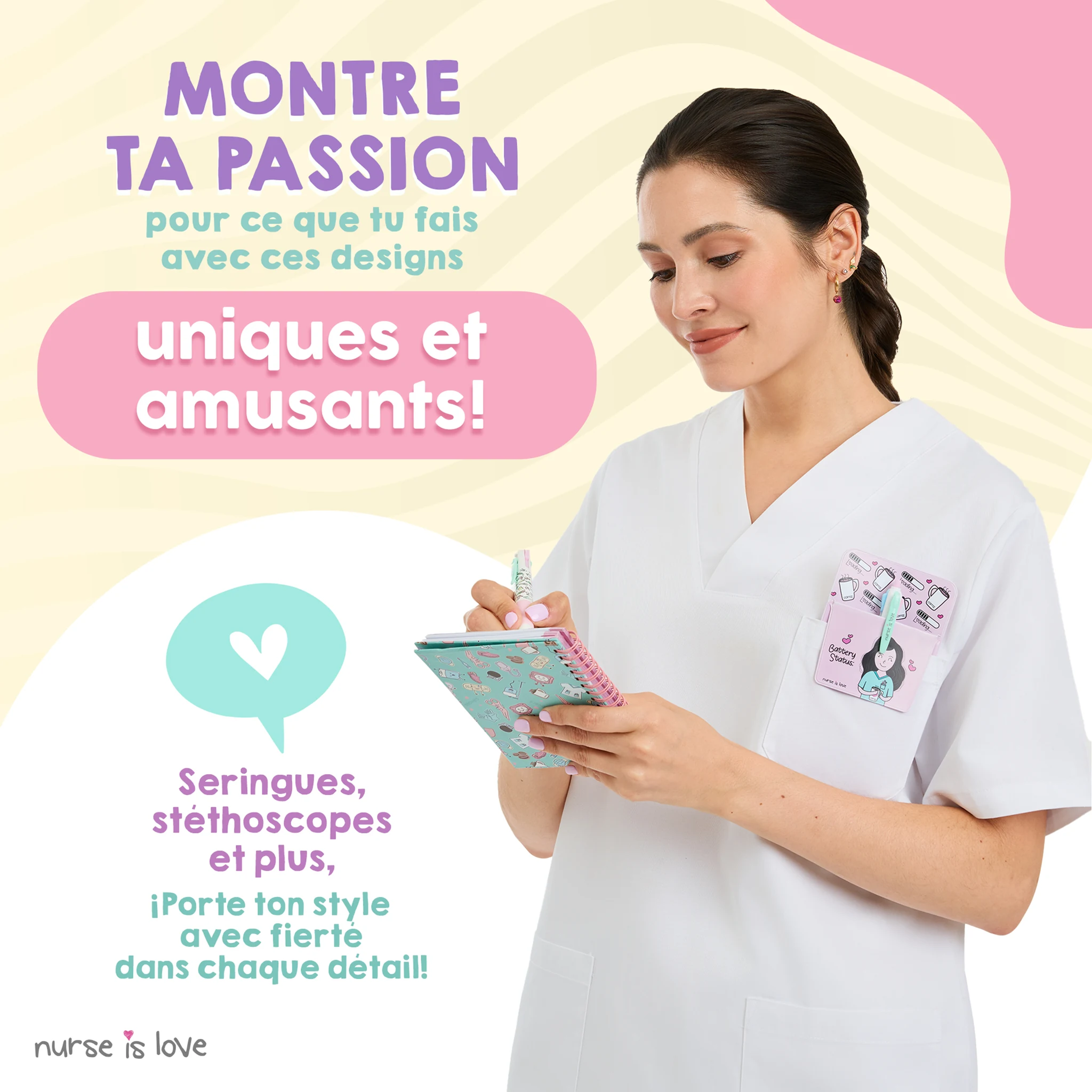 Cahier pour Infirmières Aqua