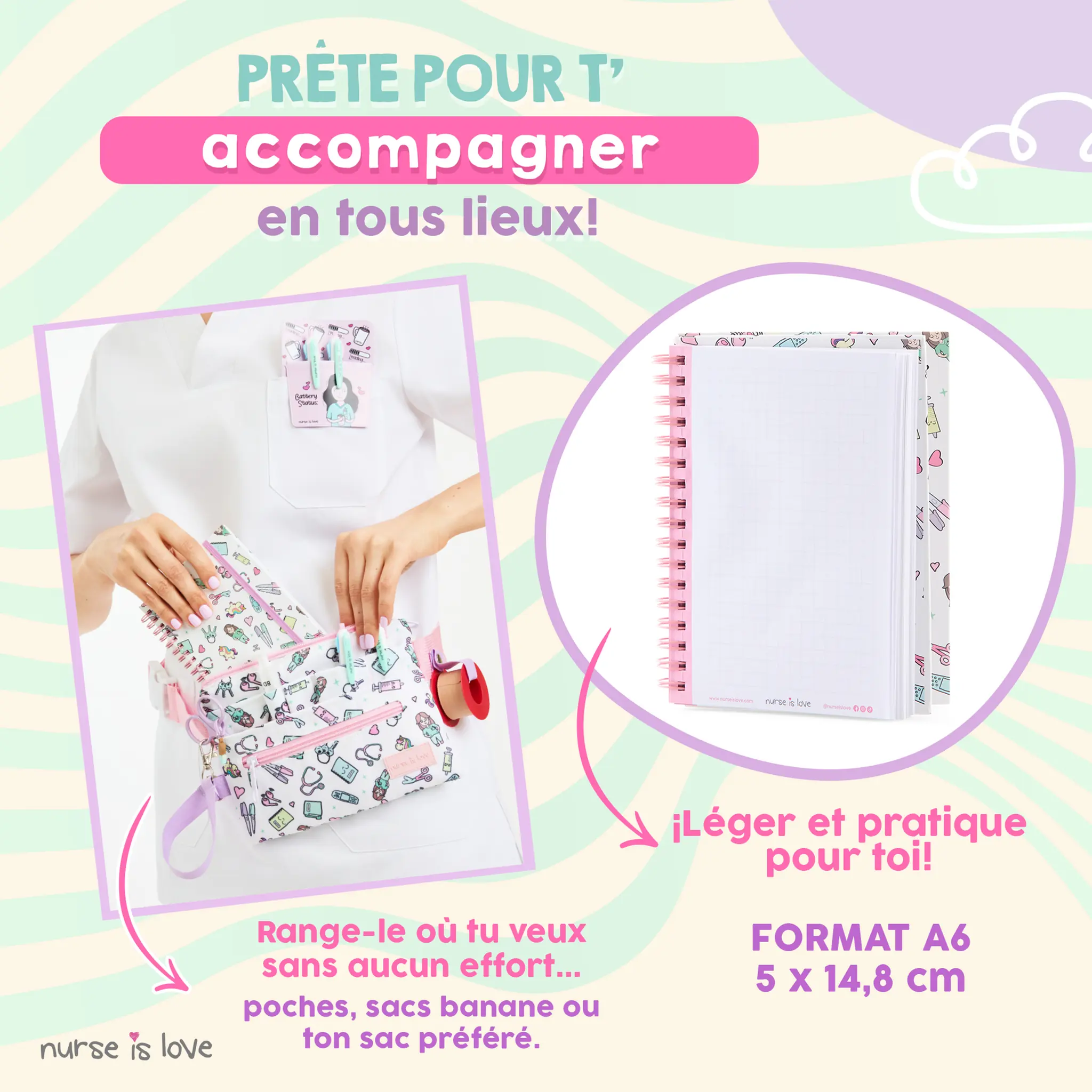 Cahier pour Infirmières Licornes