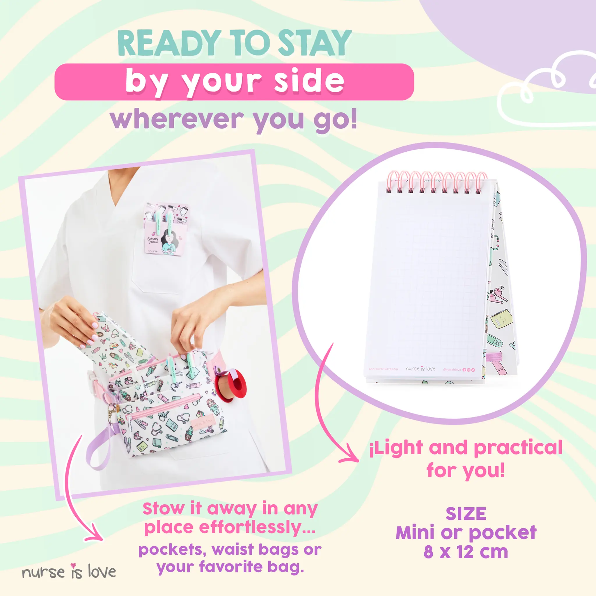 Mini Unicorn Nurse Notebook