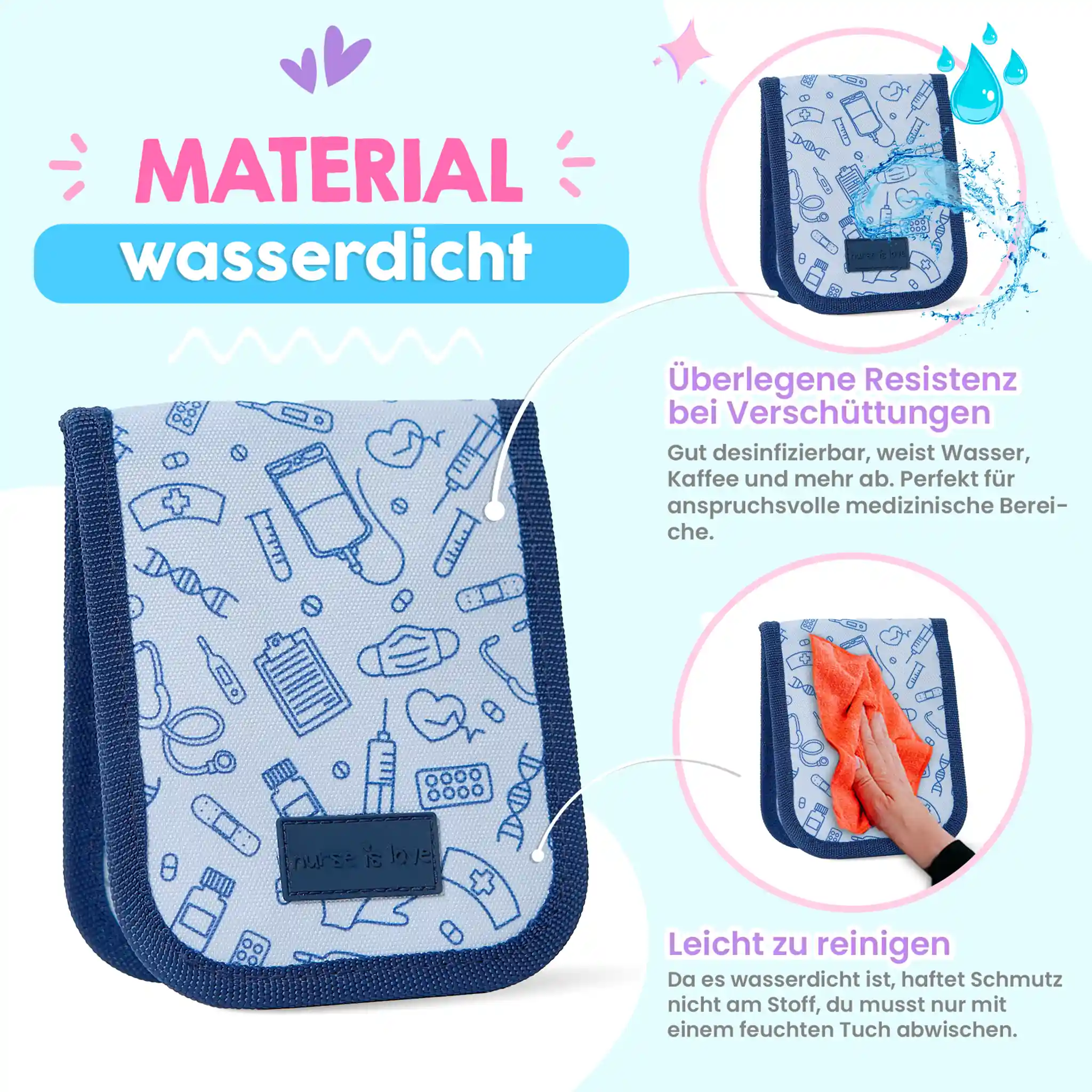 Taschenorganizer Navyblau