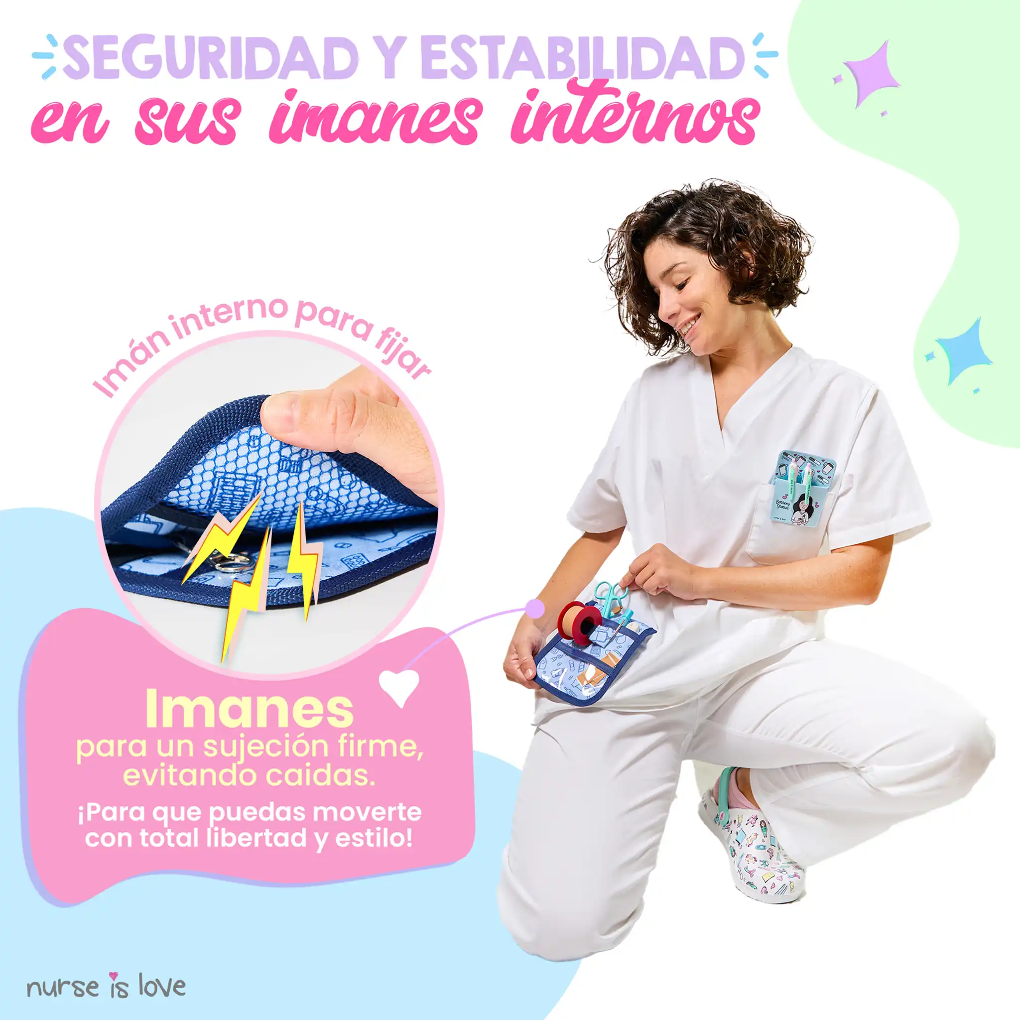 Organizador de Bolsillo Azul Navy