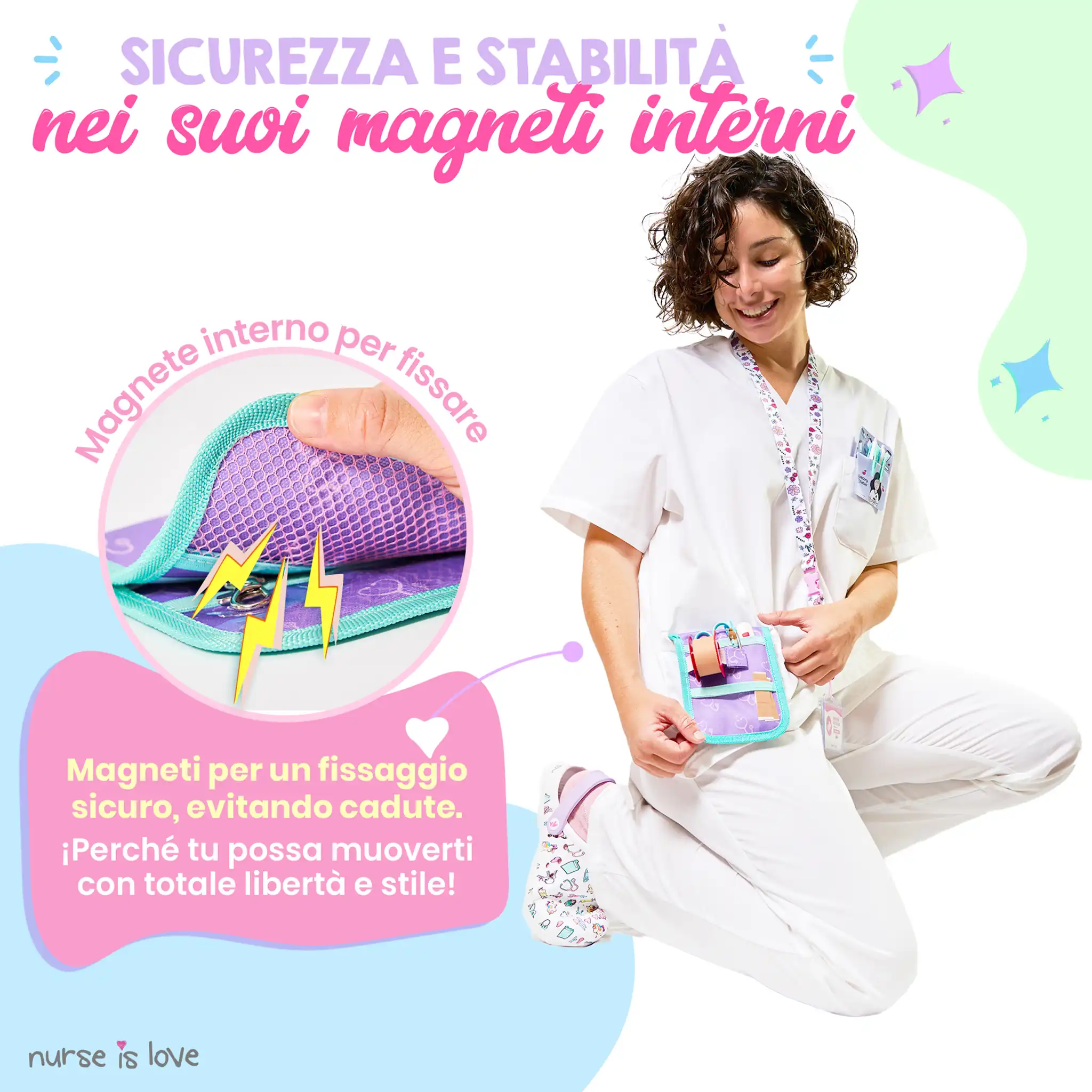 Organizzatore da Tasca Viola Estetoscopio
