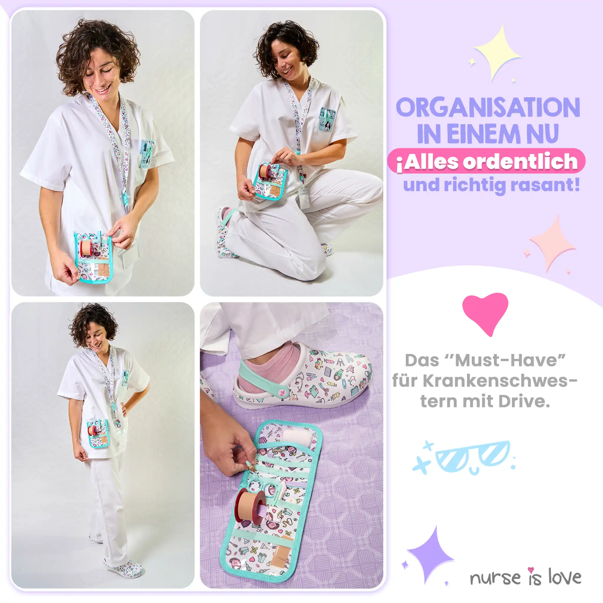 Aqua Taschenorganizer