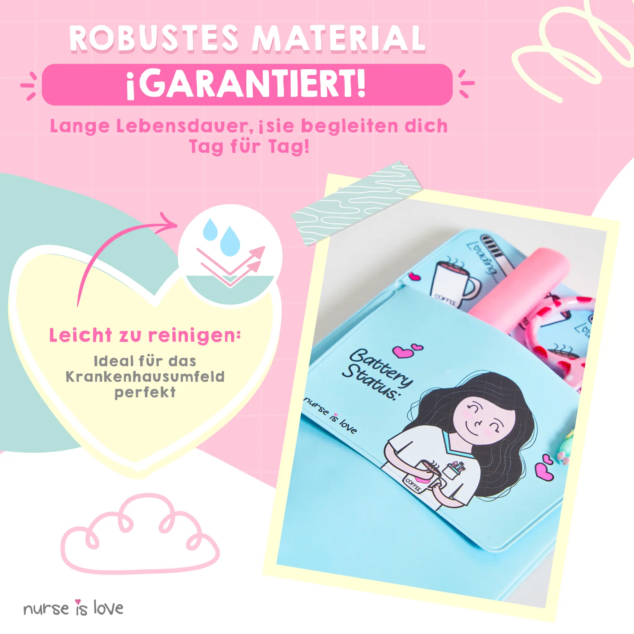 Aqua Taschenorganizer