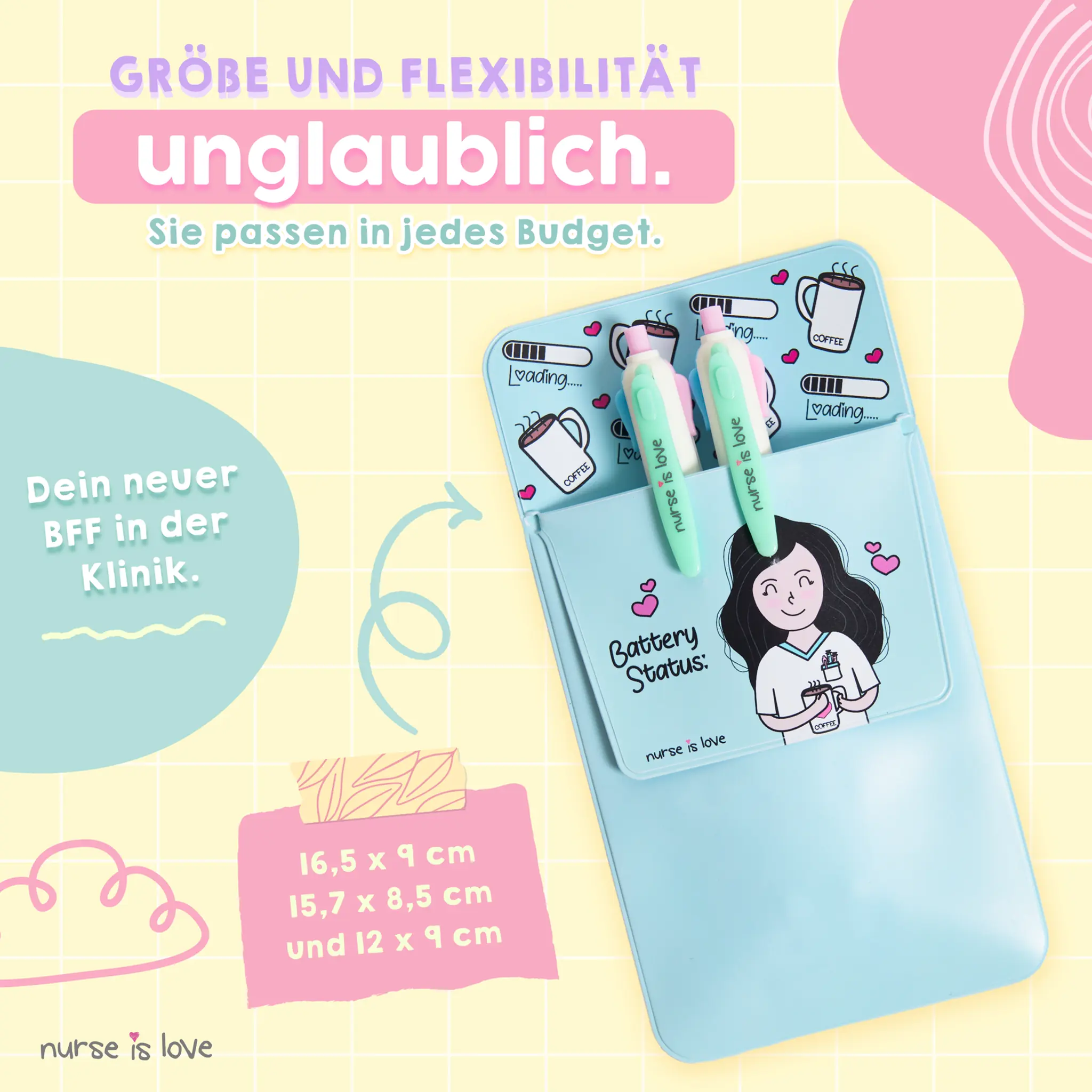 Aqua Taschenorganizer